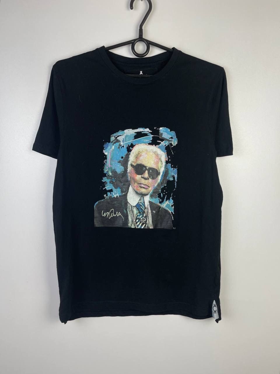 Vintage Celebrity icons Karl Lagerfeld vintage t-shirt size S Size US S / EU 44-46 / 1 - 1 Thumbnail