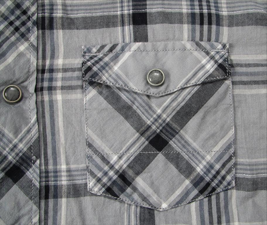 Allsaints ALLSAINTS with metal wire Fairfield Shirt Long Sleeve Size US M / EU 48-50 / 2 - 2 Thumbnail