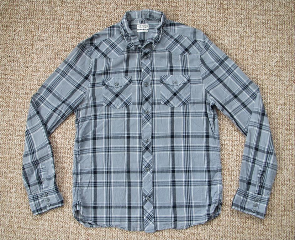 Allsaints ALLSAINTS with metal wire Fairfield Shirt Long Sleeve Size US M / EU 48-50 / 2 - 1 Thumbnail