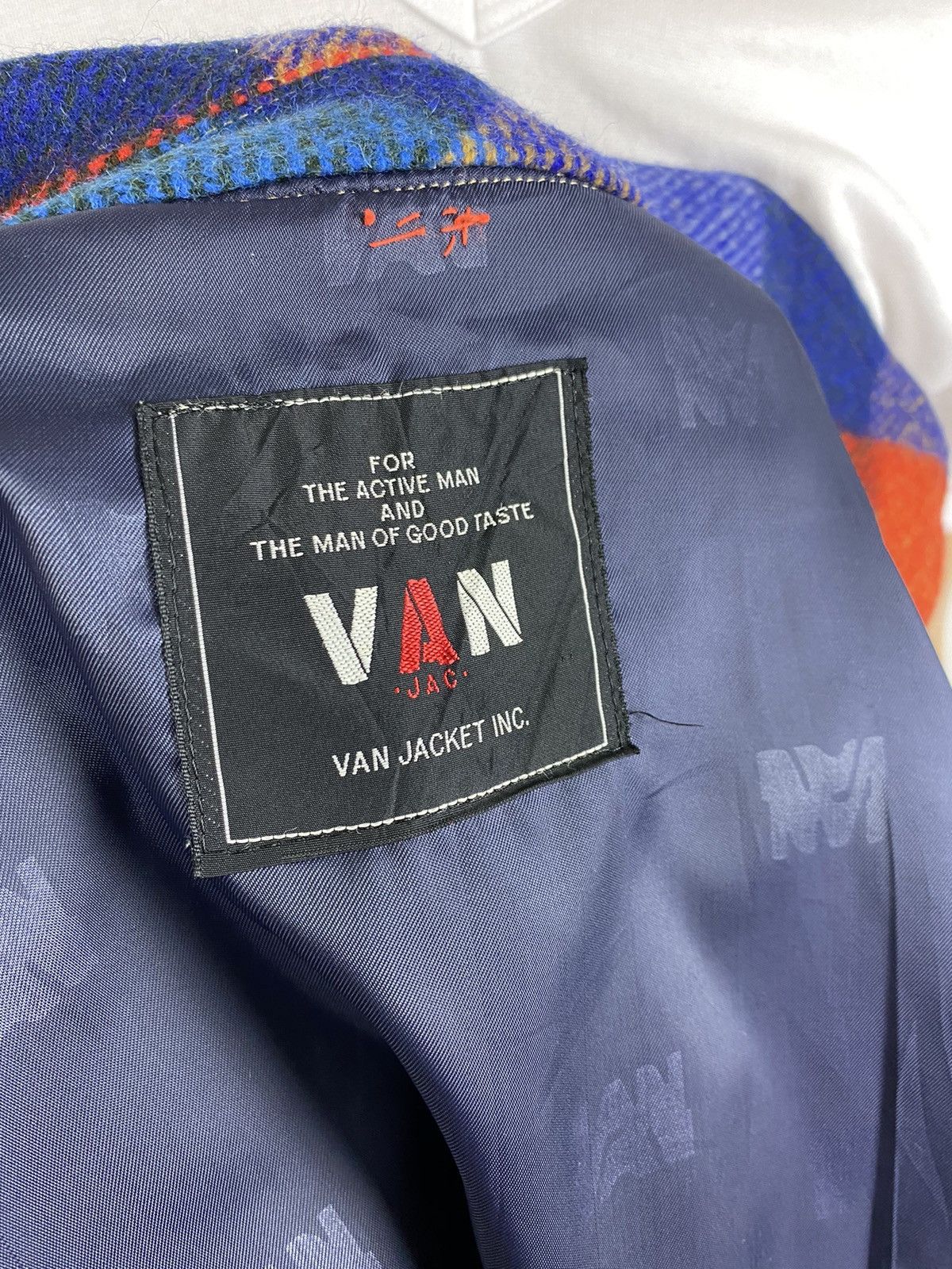 Japanese Brand × Van 🔥VAN JAC WOOL FLANNEL JACKET Size US M / EU 48-50 / 2 - 11 Thumbnail