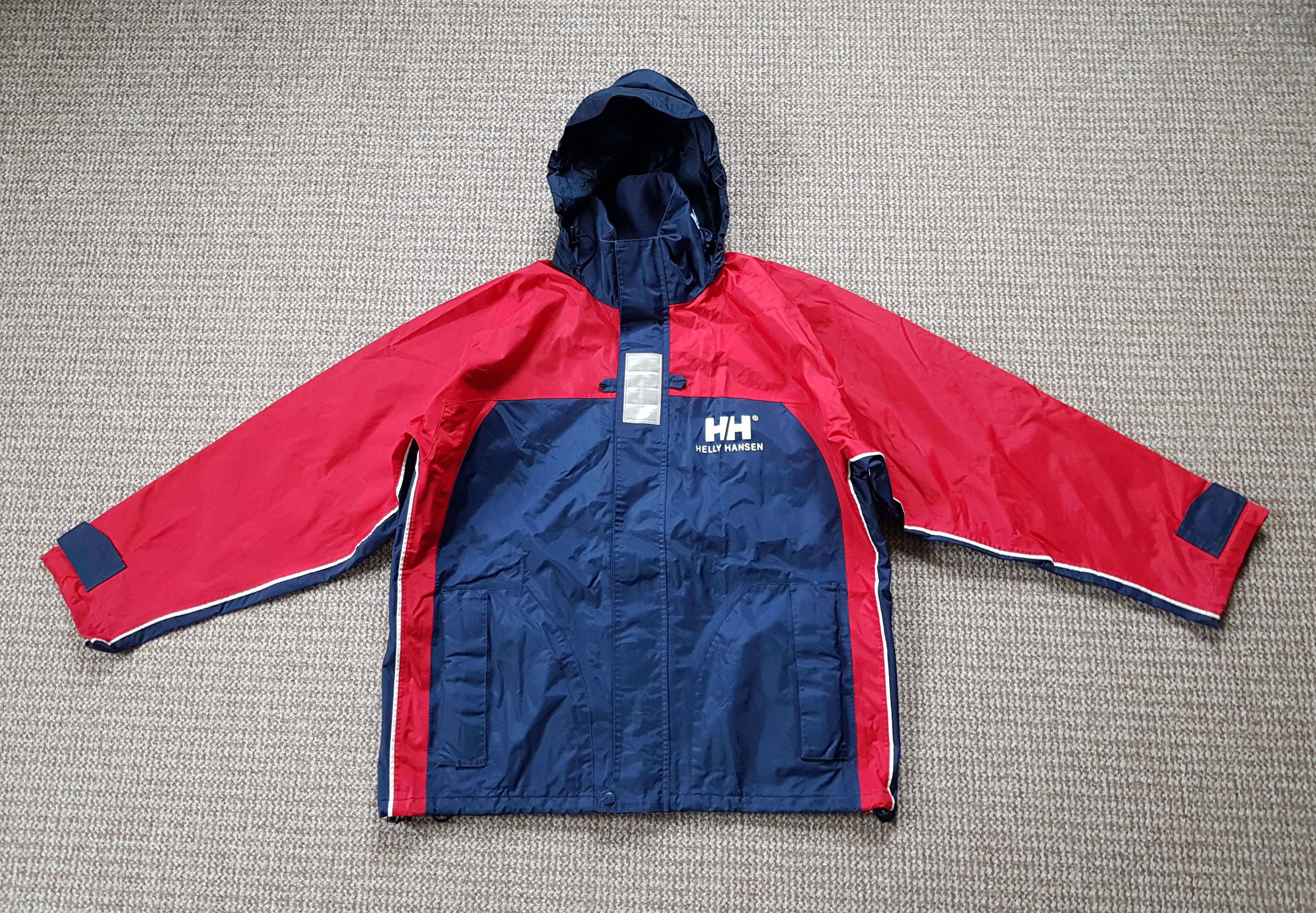 Helly Hansen × Vintage Vintage Helly Hansen Waterproof Storm Jacket Size US L / EU 52-54 / 3 - 1 Thumbnail