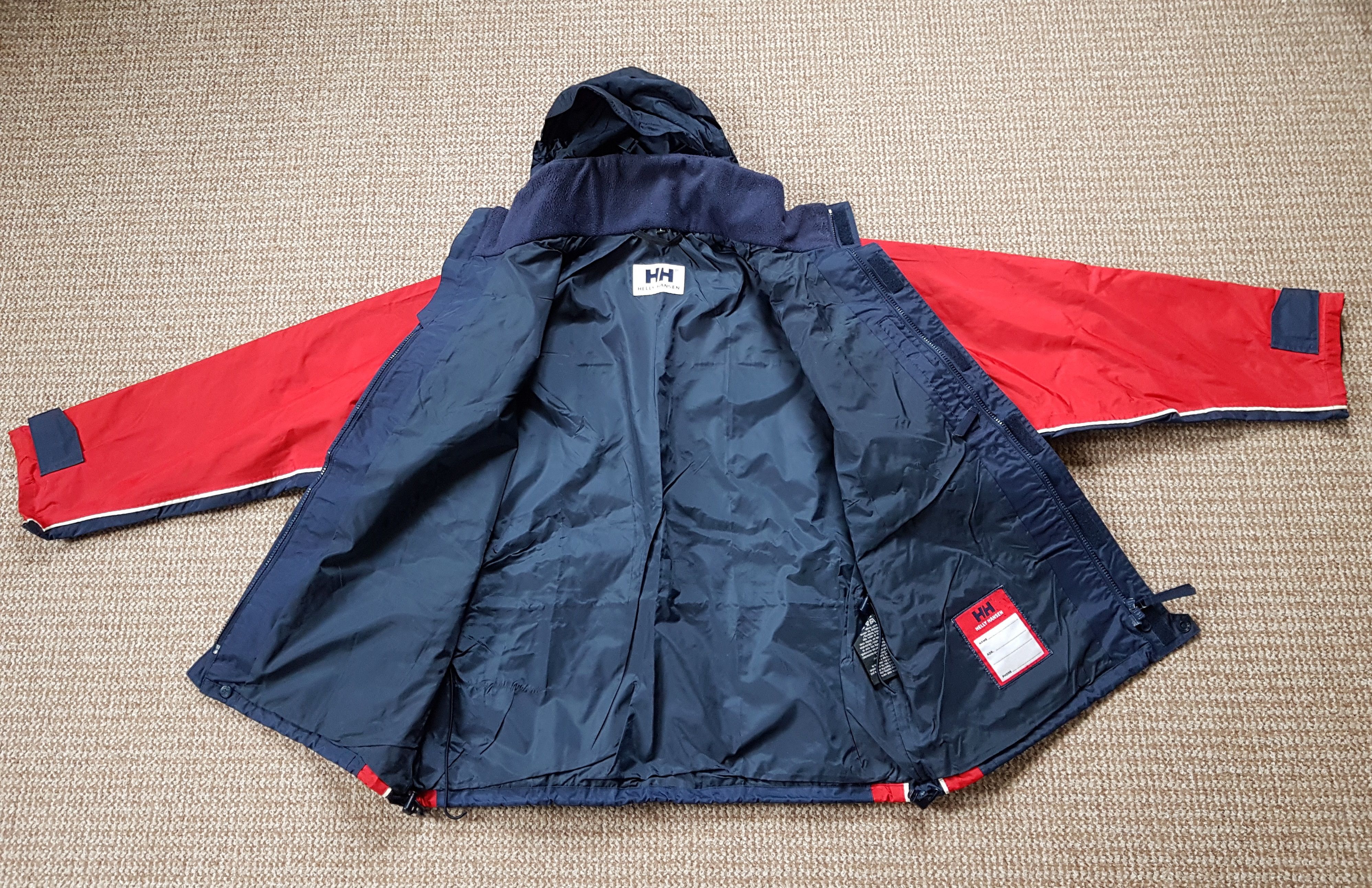 Helly Hansen × Vintage Vintage Helly Hansen Waterproof Storm Jacket Size US L / EU 52-54 / 3 - 5 Thumbnail