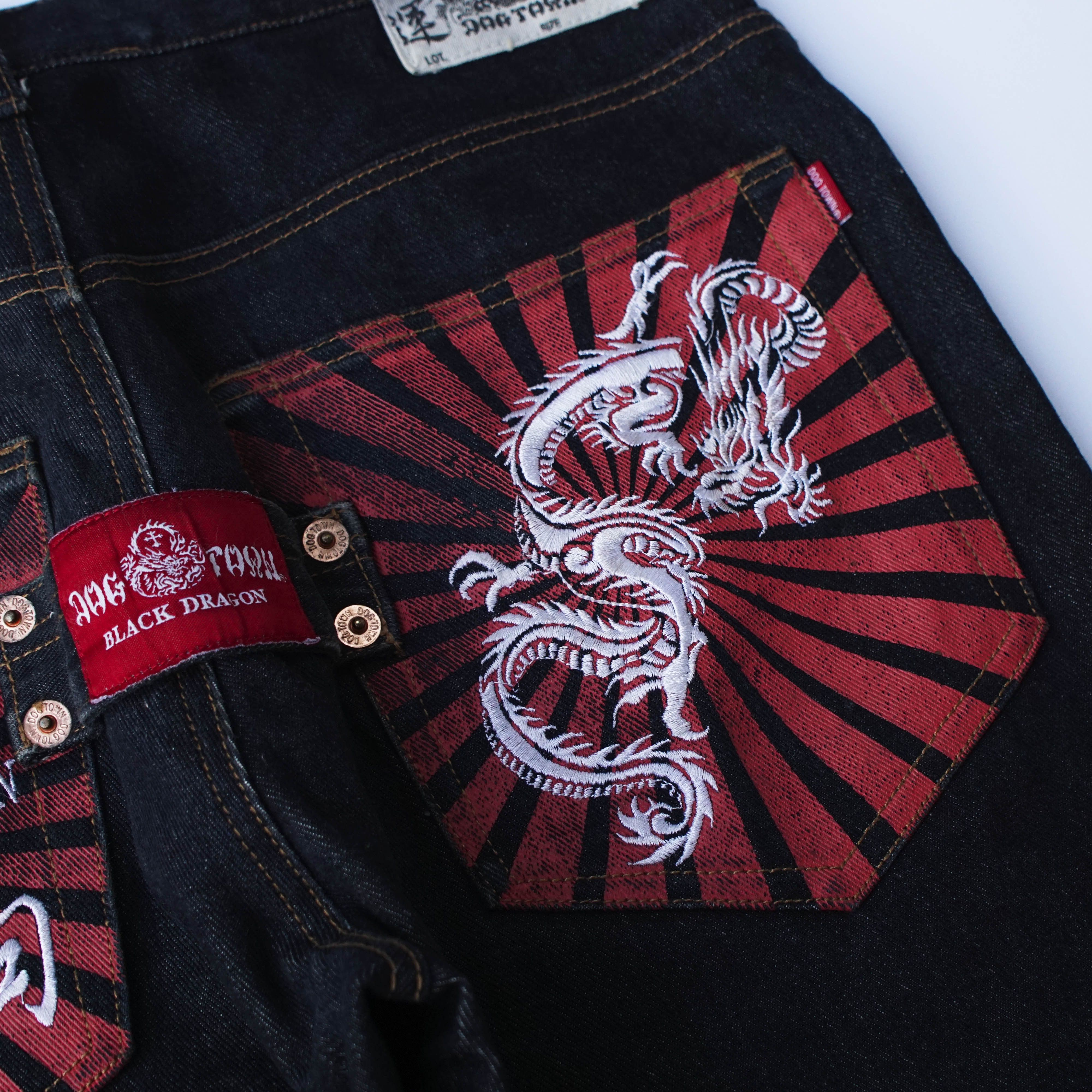 Dogtown *NoTariff Dog Town Graphic Pocket Denim Pants Size US 31 - 4 Thumbnail