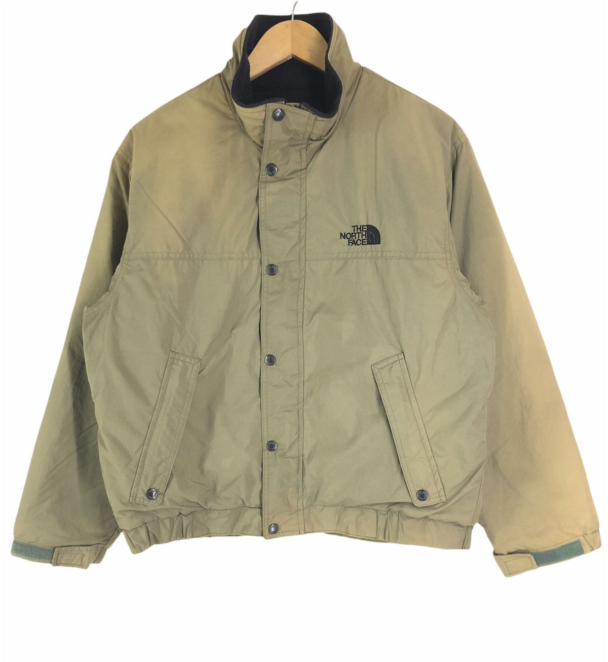 The North Face Vintage 90s The North Face Fleece Linen Sun Faded Jacket Size US M / EU 48-50 / 2 - 1 Thumbnail