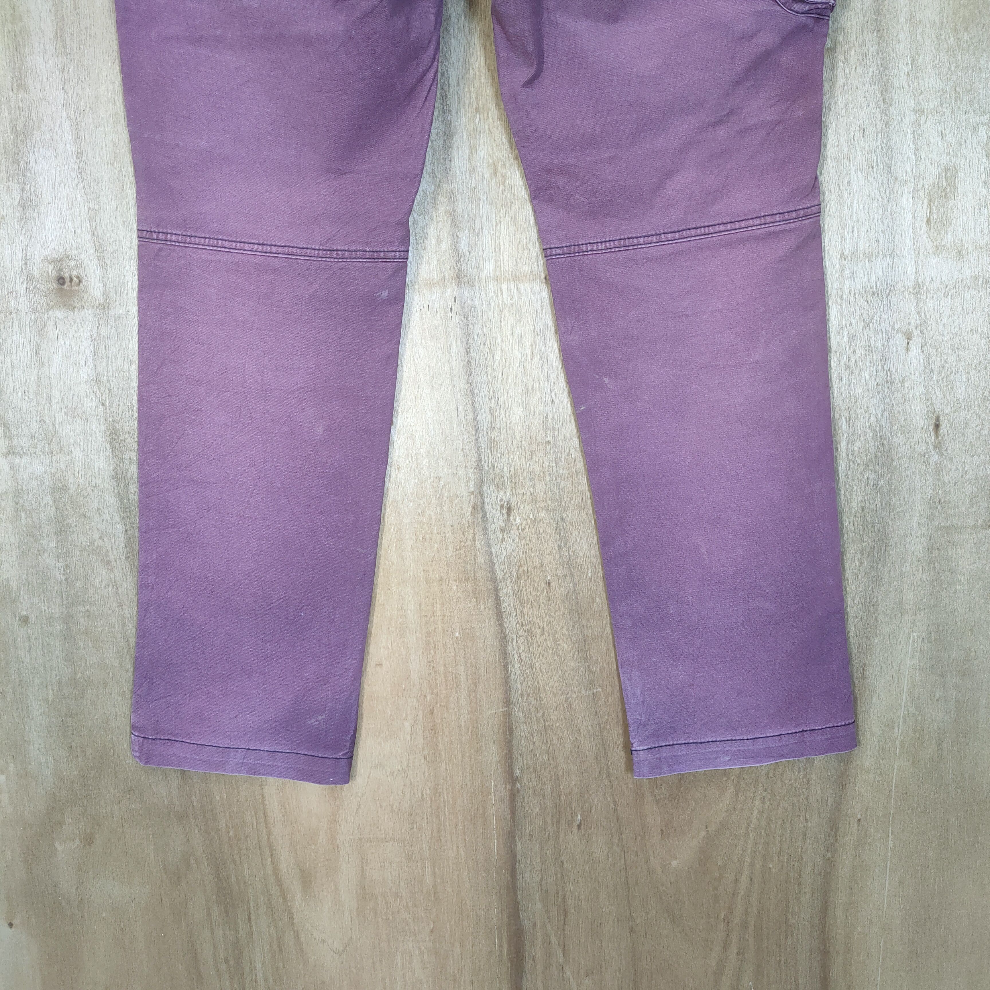 Japanese Brand × Vintage JAPANESE BRAND FADED BIKER CARGO PANTS Size US 34 / EU 50 - 9 Thumbnail