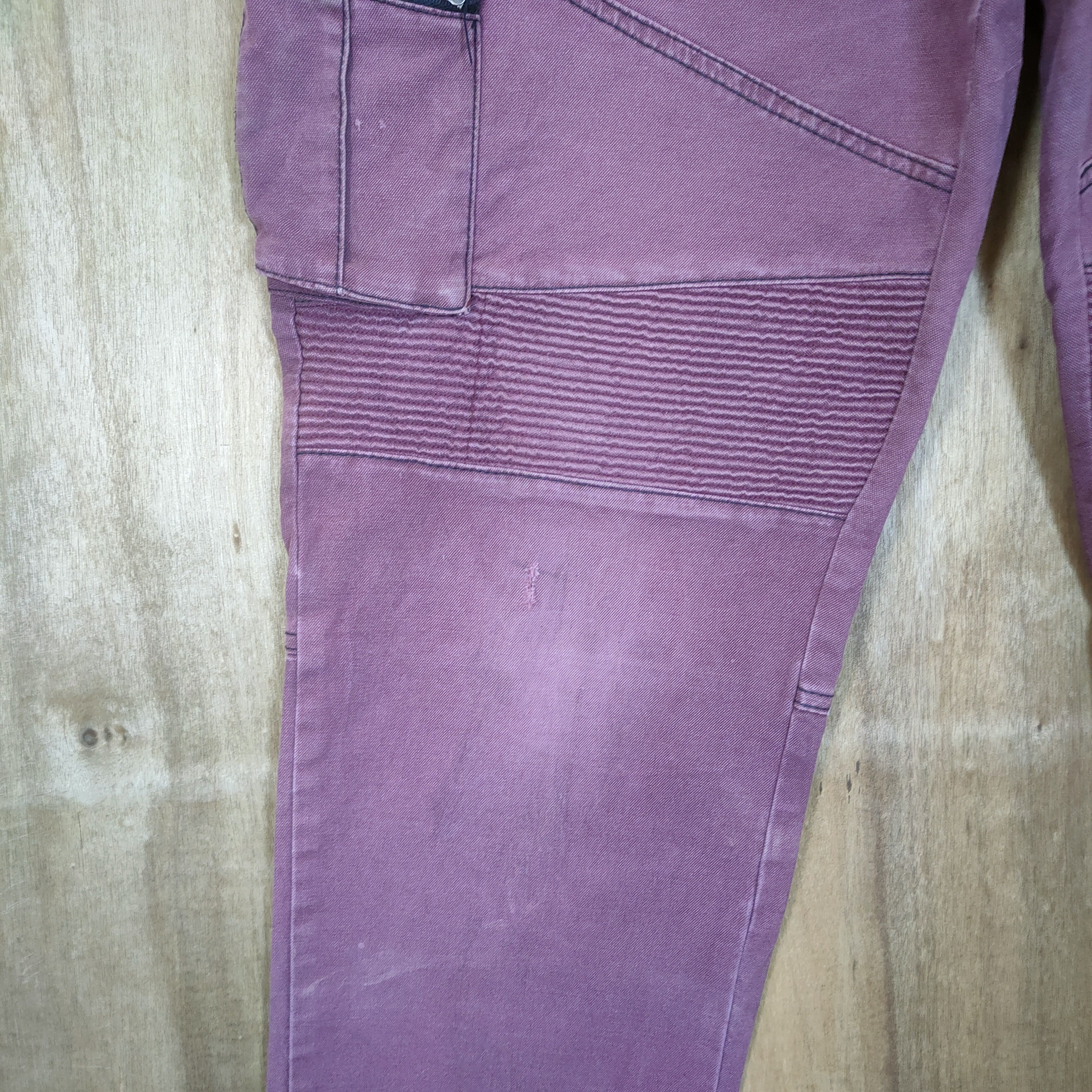 Japanese Brand × Vintage JAPANESE BRAND FADED BIKER CARGO PANTS Size US 34 / EU 50 - 5 Thumbnail