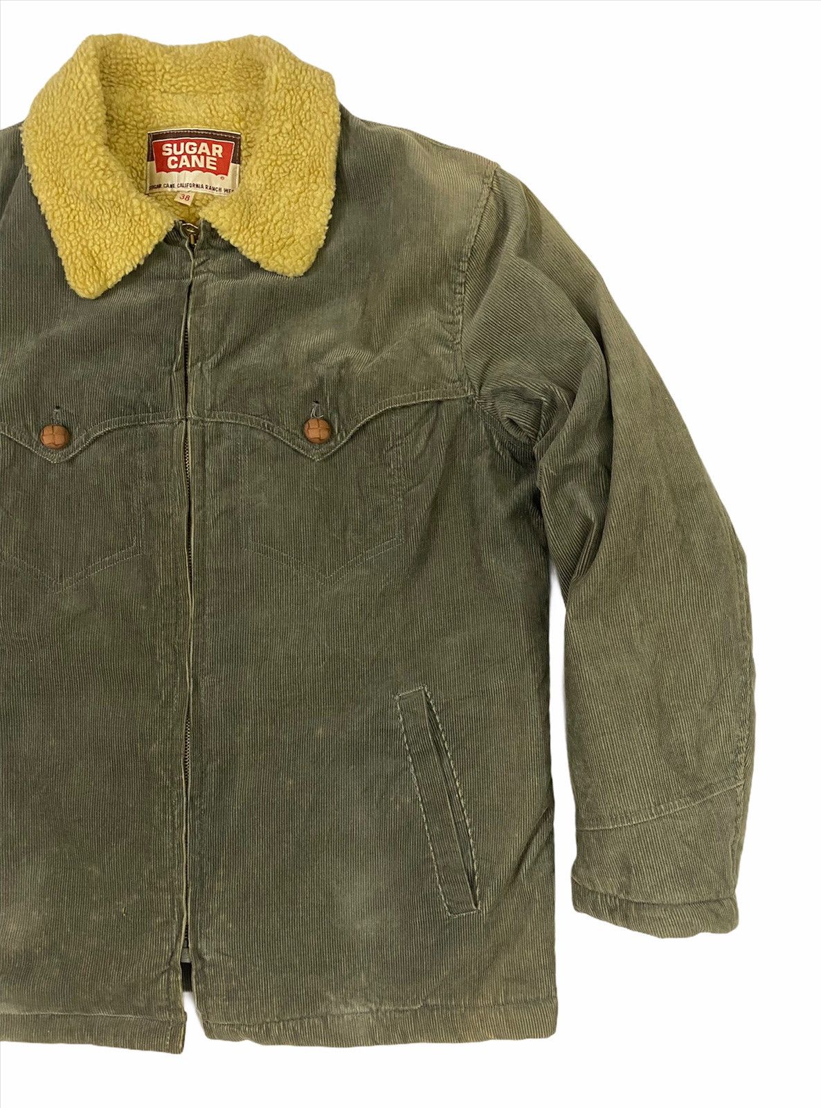 Sugar Cane Vintage Sugar Cane California Sherpa corduroy jacket Size US M / EU 48-50 / 2 - 6 Thumbnail