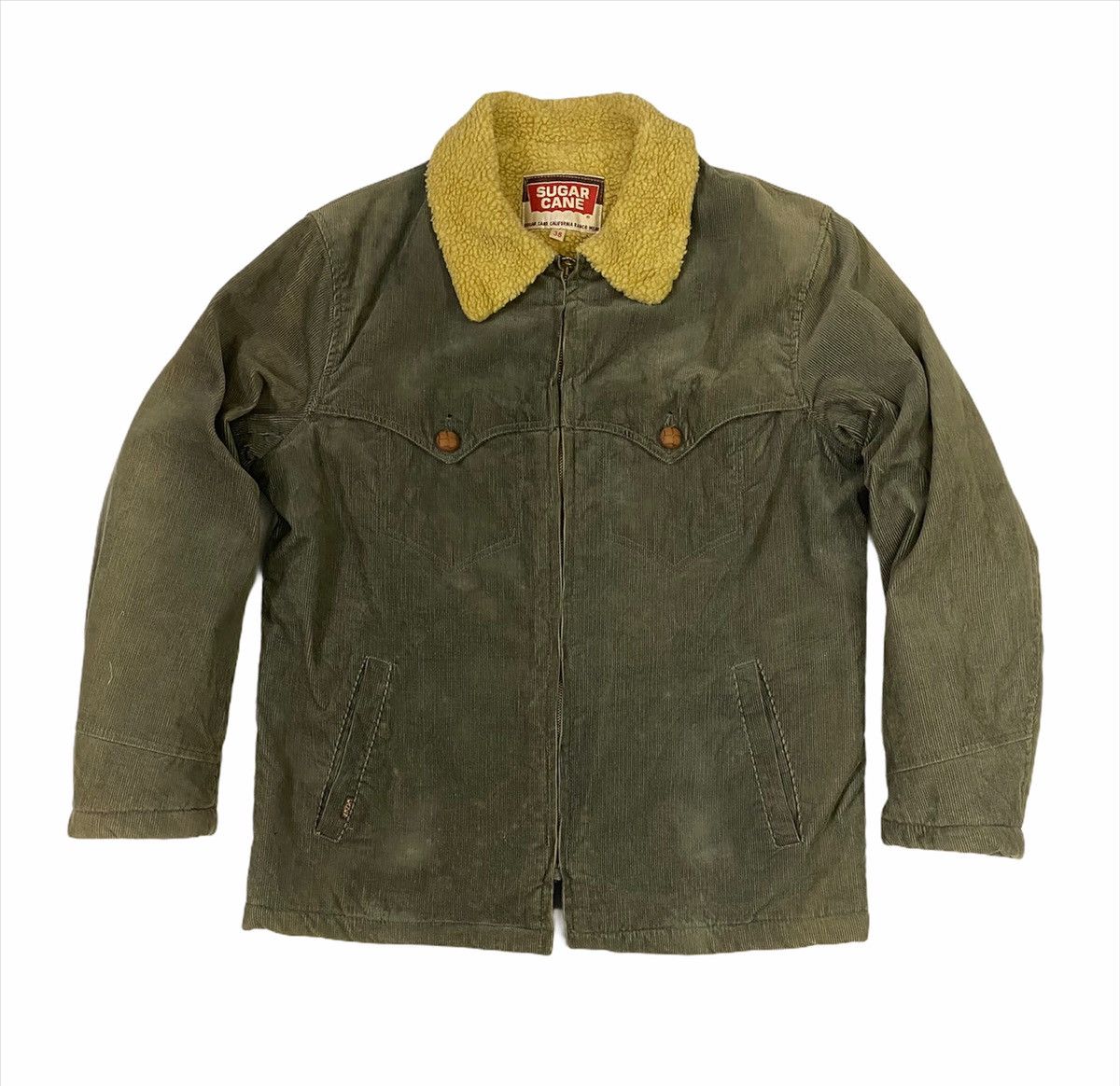 Sugar Cane Vintage Sugar Cane California Sherpa corduroy jacket Size US M / EU 48-50 / 2 - 2 Thumbnail