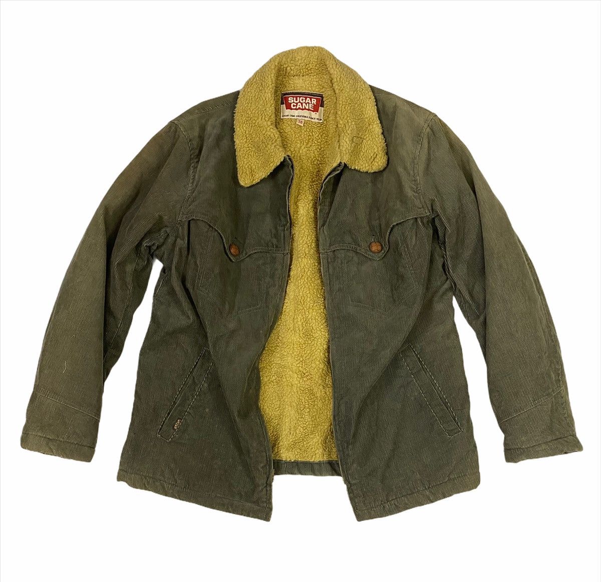 Sugar Cane Vintage Sugar Cane California Sherpa corduroy jacket Size US M / EU 48-50 / 2 - 1 Thumbnail