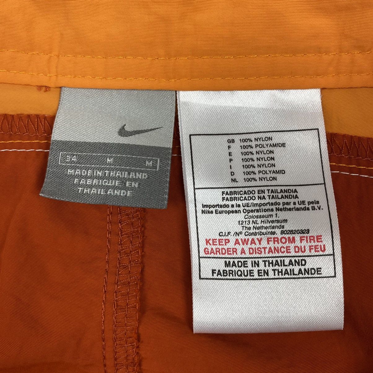 Vintage 2000’s Vintage Nike Nylon Surfing Board Shorts W34 Size US 34 / EU 50 - 4 Thumbnail
