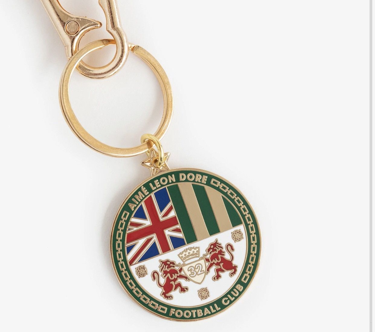 Aime Leon Dore × New Balance Set of 2 ALD / New Balance 991 Keychain and Pin Pack green Size ONE SIZE - 7 Thumbnail