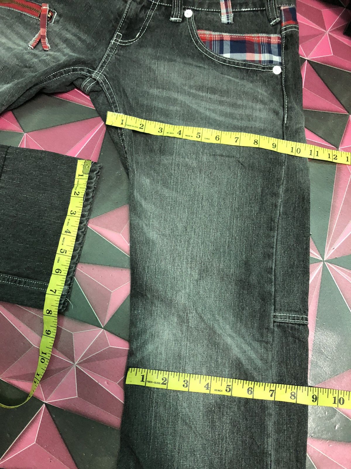 Japanese Brand VINTAGE MEMORY SPECIAL DOUBLE WAIST FREERIDE EDGESTYLE DENIM Size US 30 / EU 46 - 13 Thumbnail