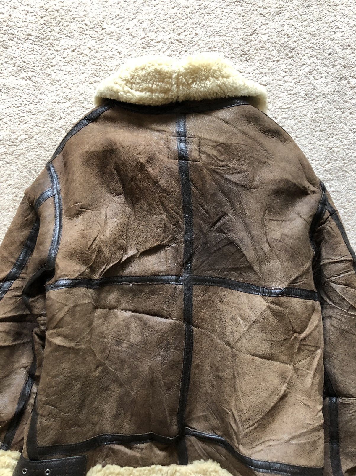 Avirex 1986 Avirex Type B-3 Sheepskin Flight Jacket Size US S / EU 44-46 / 1 - 7 Thumbnail