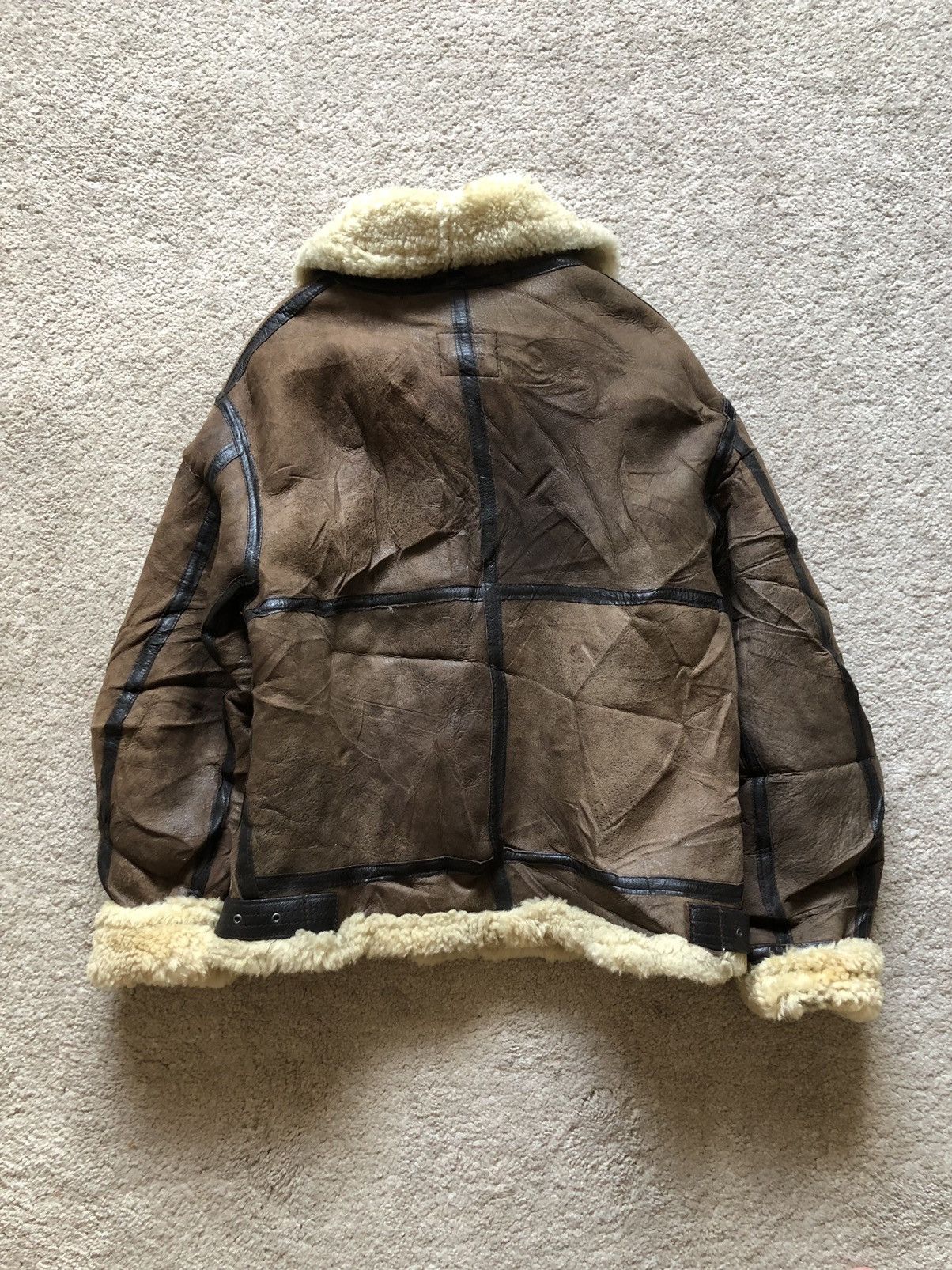 Avirex 1986 Avirex Type B-3 Sheepskin Flight Jacket Size US S / EU 44-46 / 1 - 6 Thumbnail