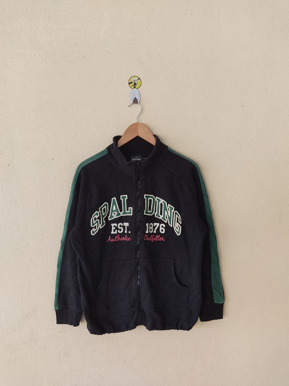 Spalding × Vintage VINTAGE SPALDING BIG LOGO ZIP UP SWEATSHIRT Size US M / EU 48-50 / 2 - 1 Thumbnail