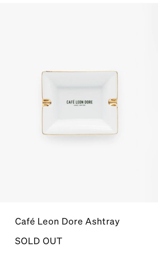 Aime Leon Dore NEW Cafe Leon Dore Ashtray Size ONE SIZE - 8 Thumbnail