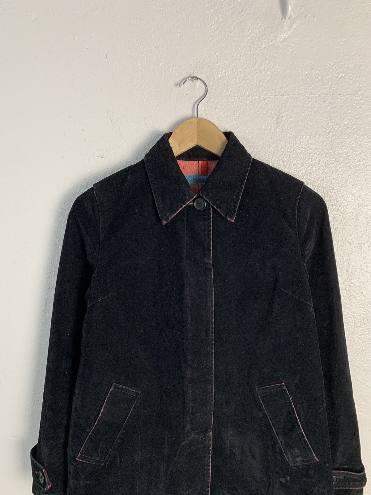 Katharine Hamnett London Hamnett Velvet Jacket Size M / US 6-8 / IT 42-44 - 4 Thumbnail