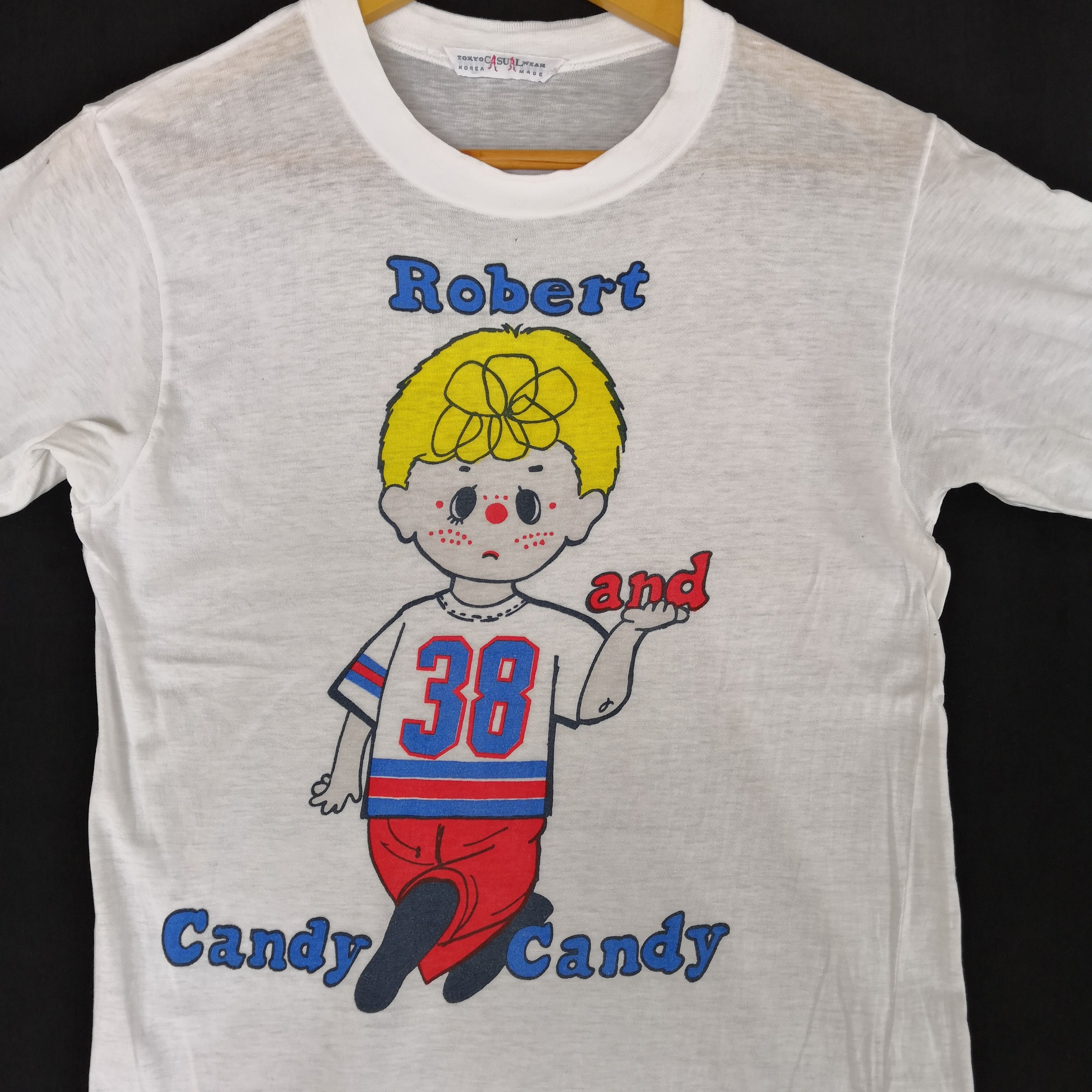 Cartoon Network Robert and Candy T Shirt Japanese Anime Cartoon Tee Size US S / EU 44-46 / 1 - 3 Thumbnail