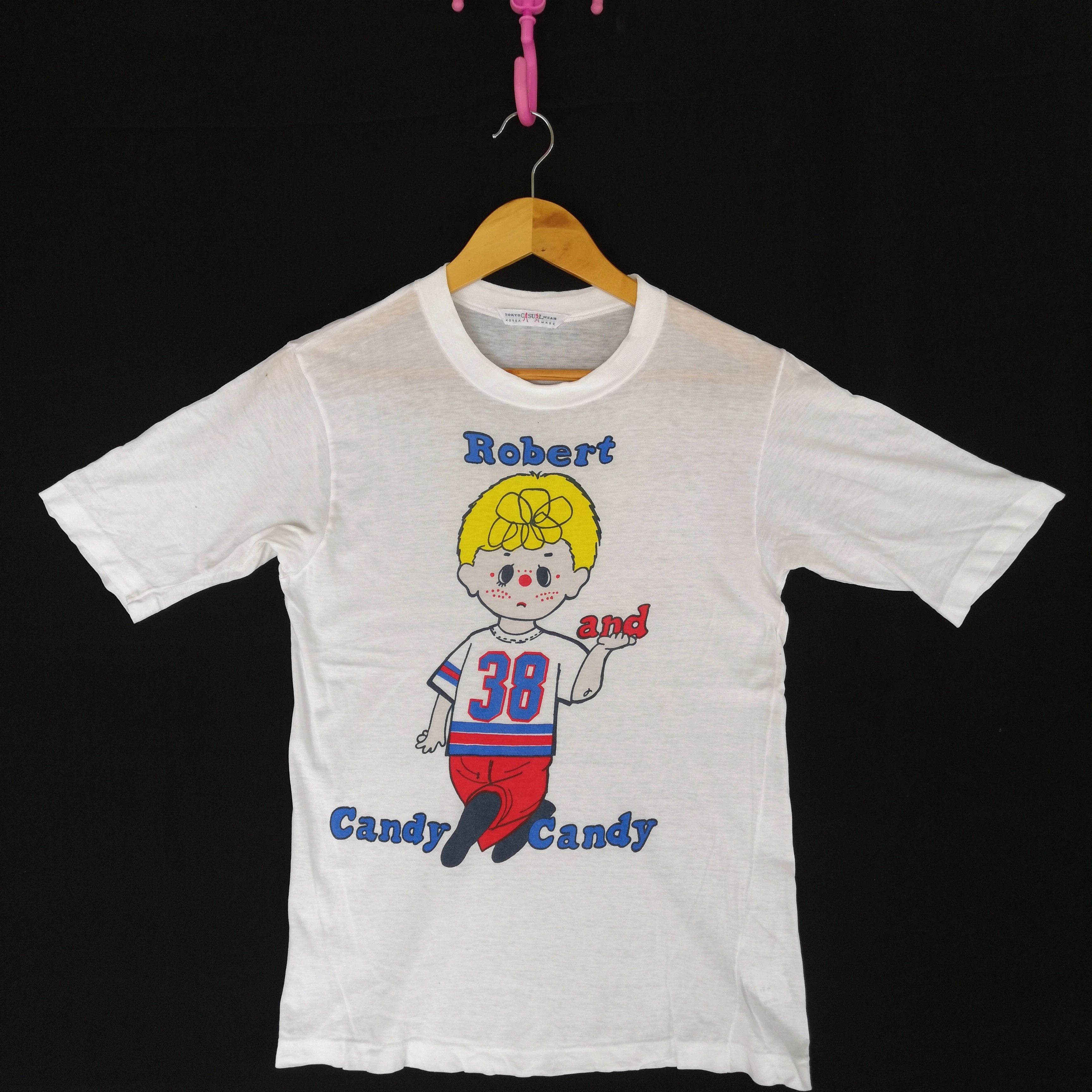 Cartoon Network Robert and Candy T Shirt Japanese Anime Cartoon Tee Size US S / EU 44-46 / 1 - 2 Thumbnail