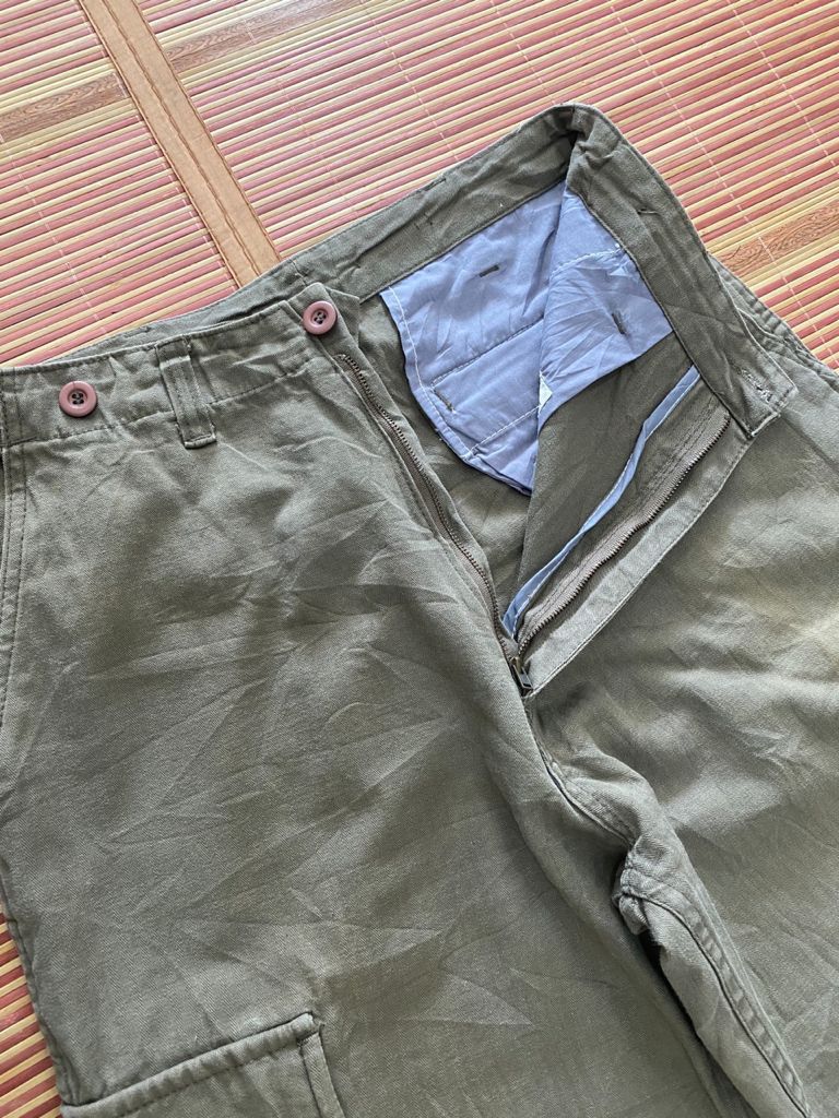 Japanese Brand RARE🔥Japanese Cargo Pants Multi Pocket Bondage Parachute Size US 29 - 7 Thumbnail