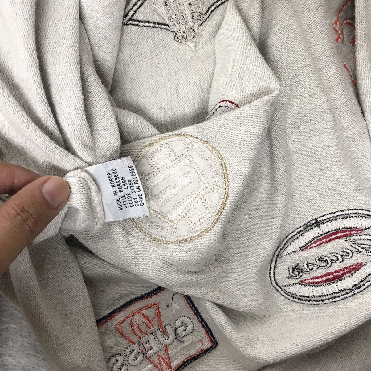 Guess × Vintage Vintage 90s GUESS JEANS Embroidered Multi Logo Size US L / EU 52-54 / 3 - 7 Thumbnail