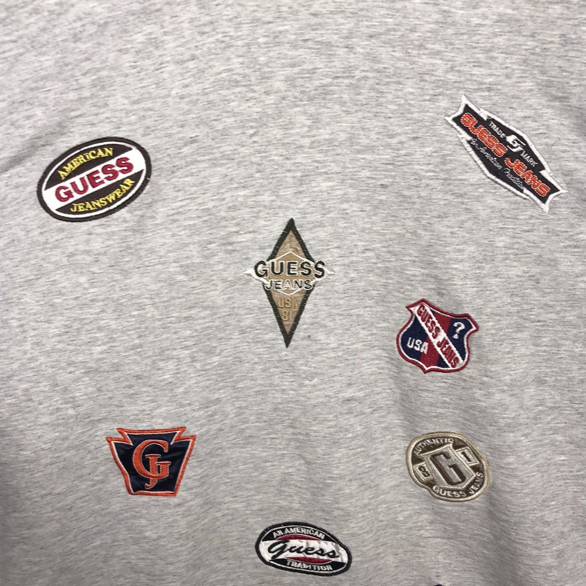 Guess × Vintage Vintage 90s GUESS JEANS Embroidered Multi Logo Size US L / EU 52-54 / 3 - 5 Thumbnail