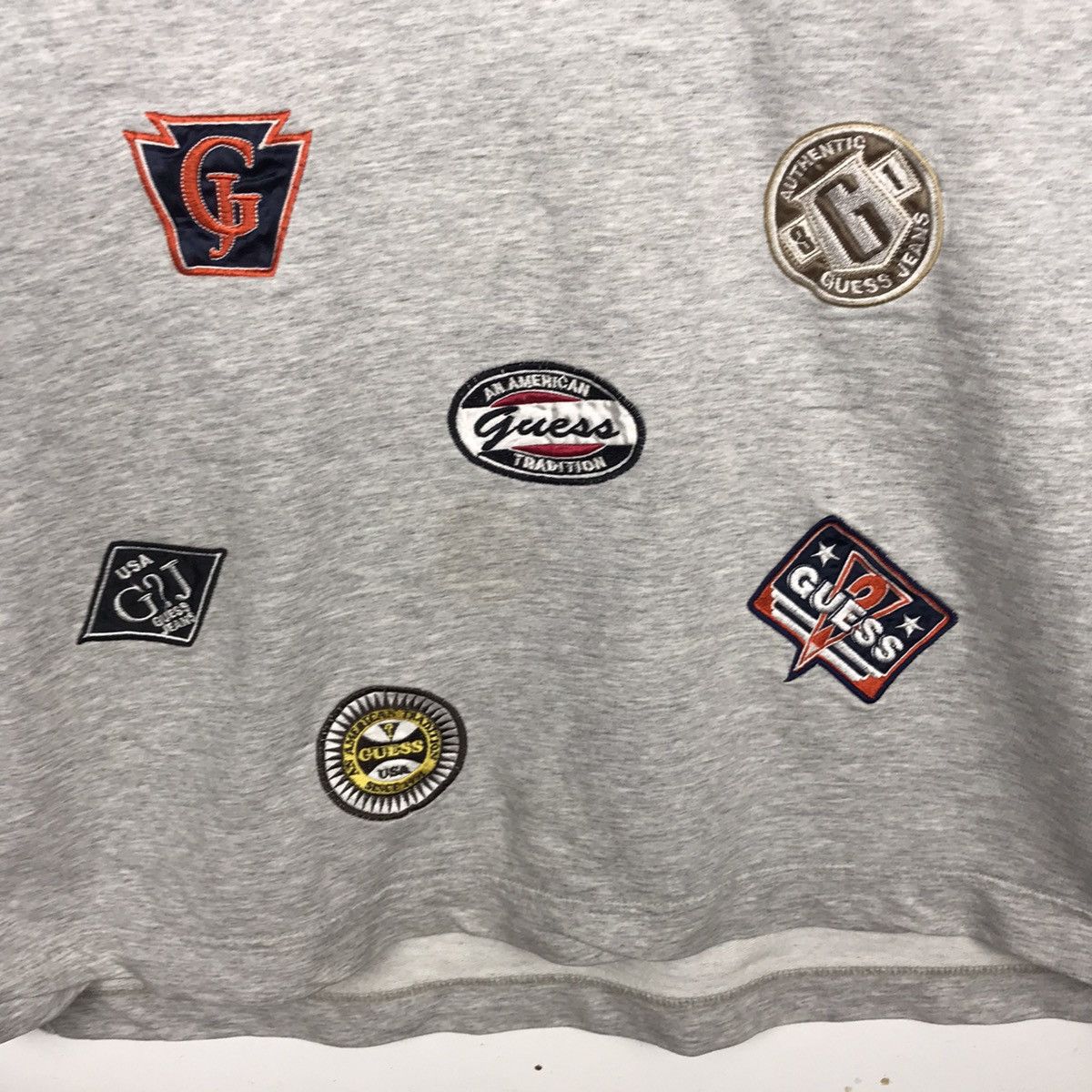 Guess × Vintage Vintage 90s GUESS JEANS Embroidered Multi Logo Size US L / EU 52-54 / 3 - 6 Thumbnail