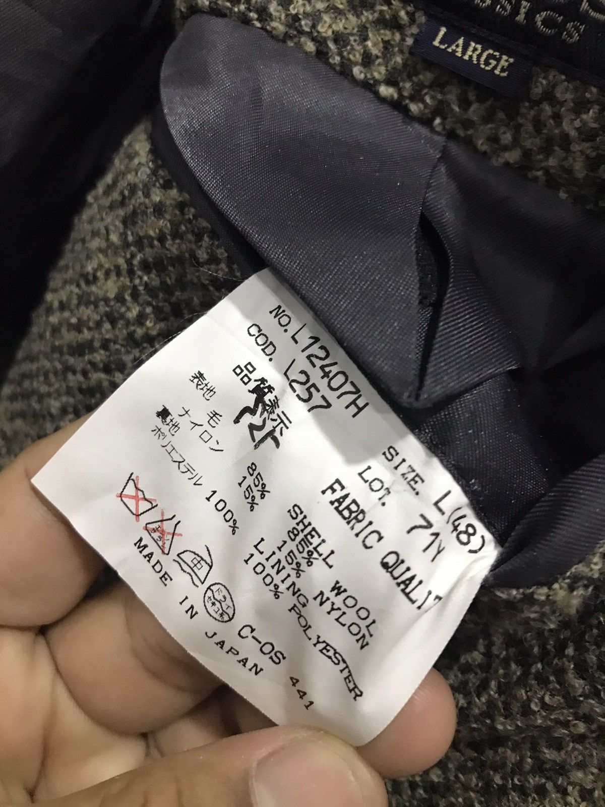 Guess Vintage Classic Guess Wool Blazer Size 38R - 12 Thumbnail