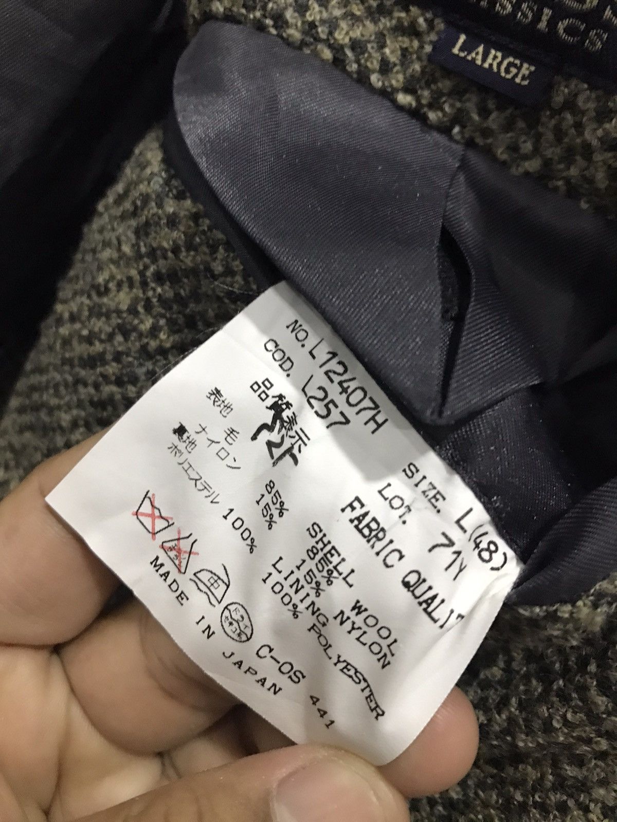 Guess Vintage Classic Guess Wool Blazer Size 38R - 11 Thumbnail