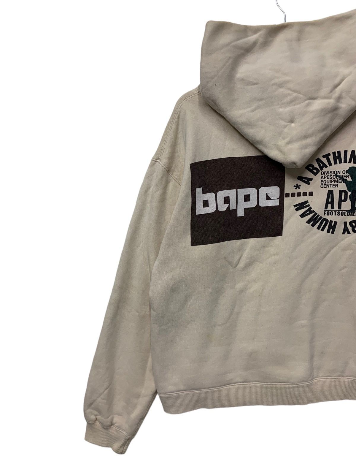 Bape 1999 BAPE THERMAL WAFFLE ZIP HOODIE Size US M / EU 48-50 / 2 - 2 Thumbnail