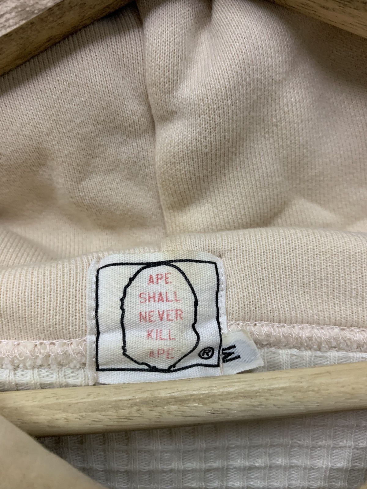 Bape 1999 BAPE THERMAL WAFFLE ZIP HOODIE Size US M / EU 48-50 / 2 - 10 Thumbnail