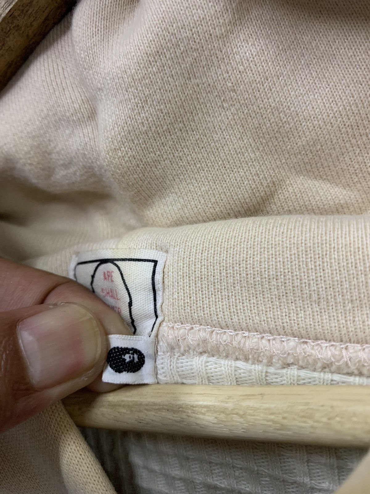Bape 1999 BAPE THERMAL WAFFLE ZIP HOODIE Size US M / EU 48-50 / 2 - 9 Thumbnail