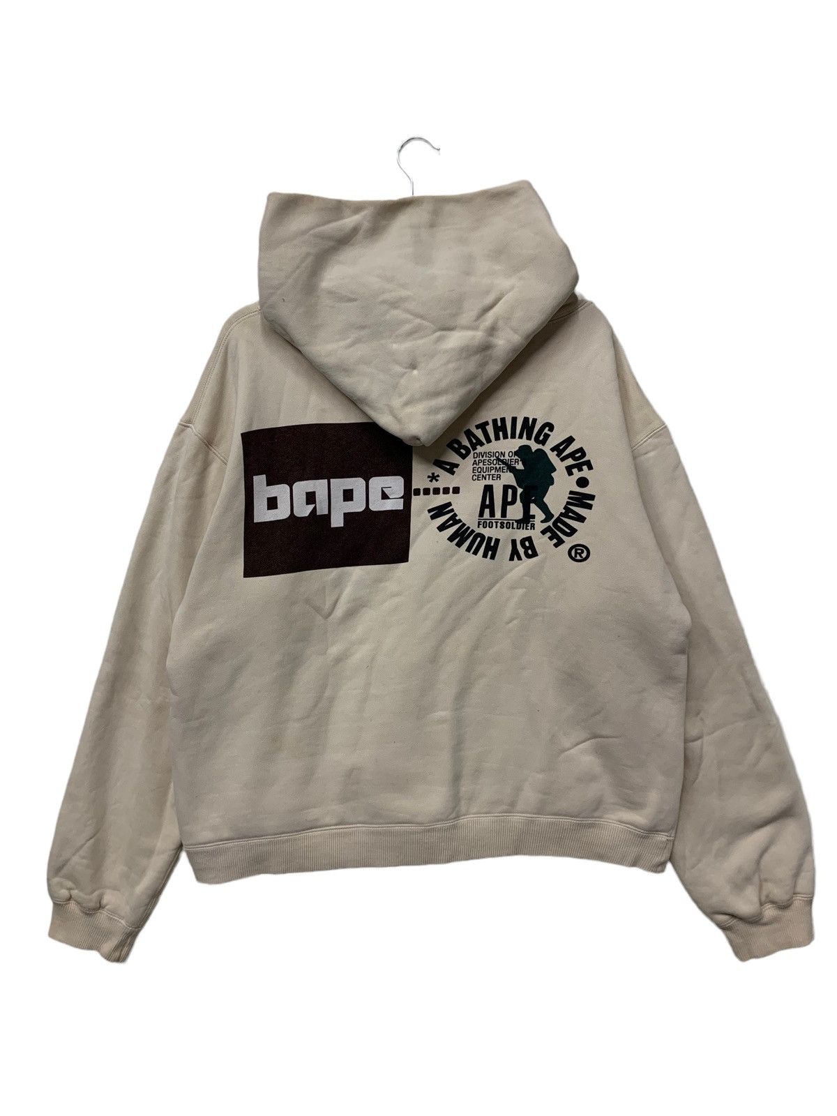 Bape 1999 BAPE THERMAL WAFFLE ZIP HOODIE Size US M / EU 48-50 / 2 - 1 Thumbnail
