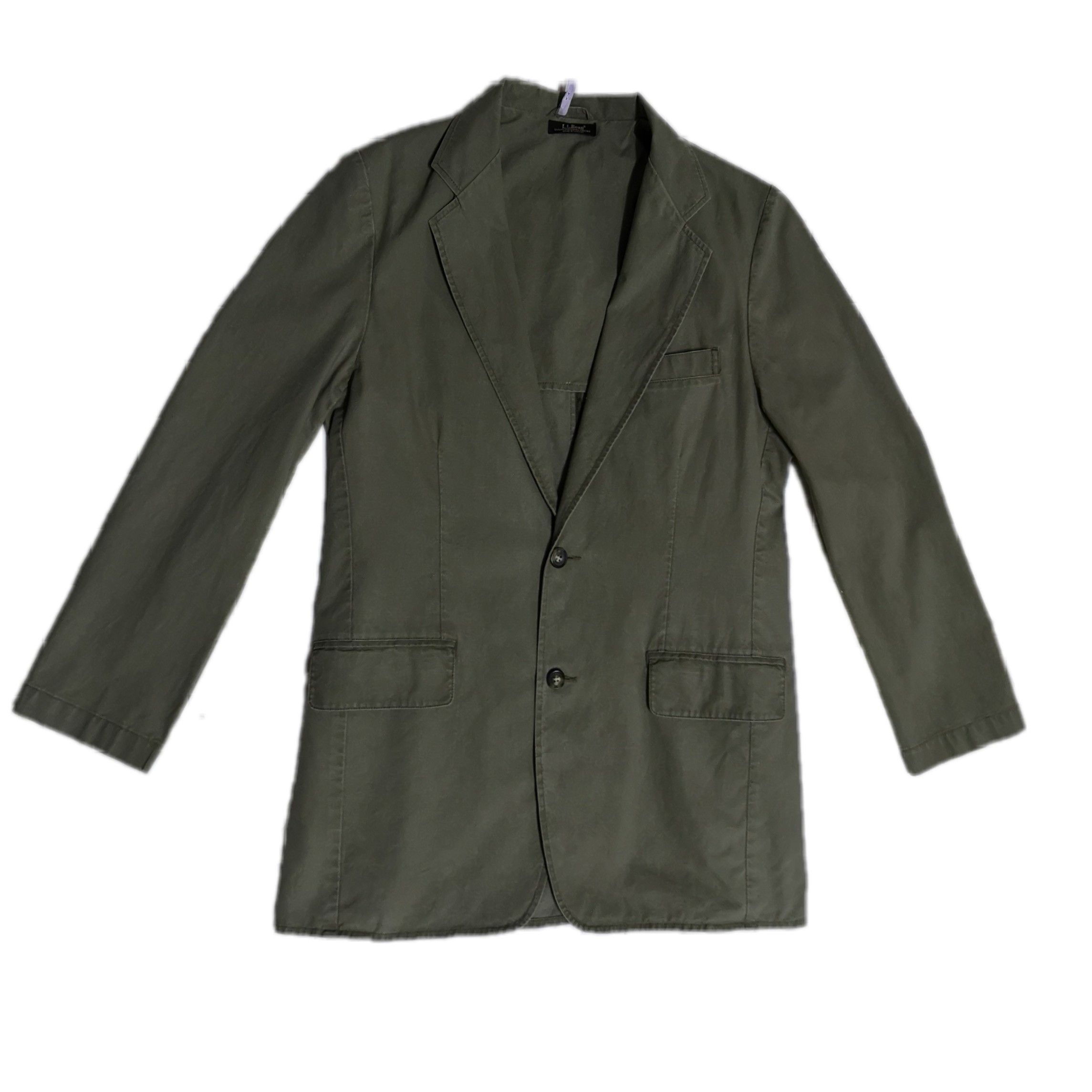 L.L. Bean Double Pocket Jacket Green Colour Size 42R - 1 Thumbnail