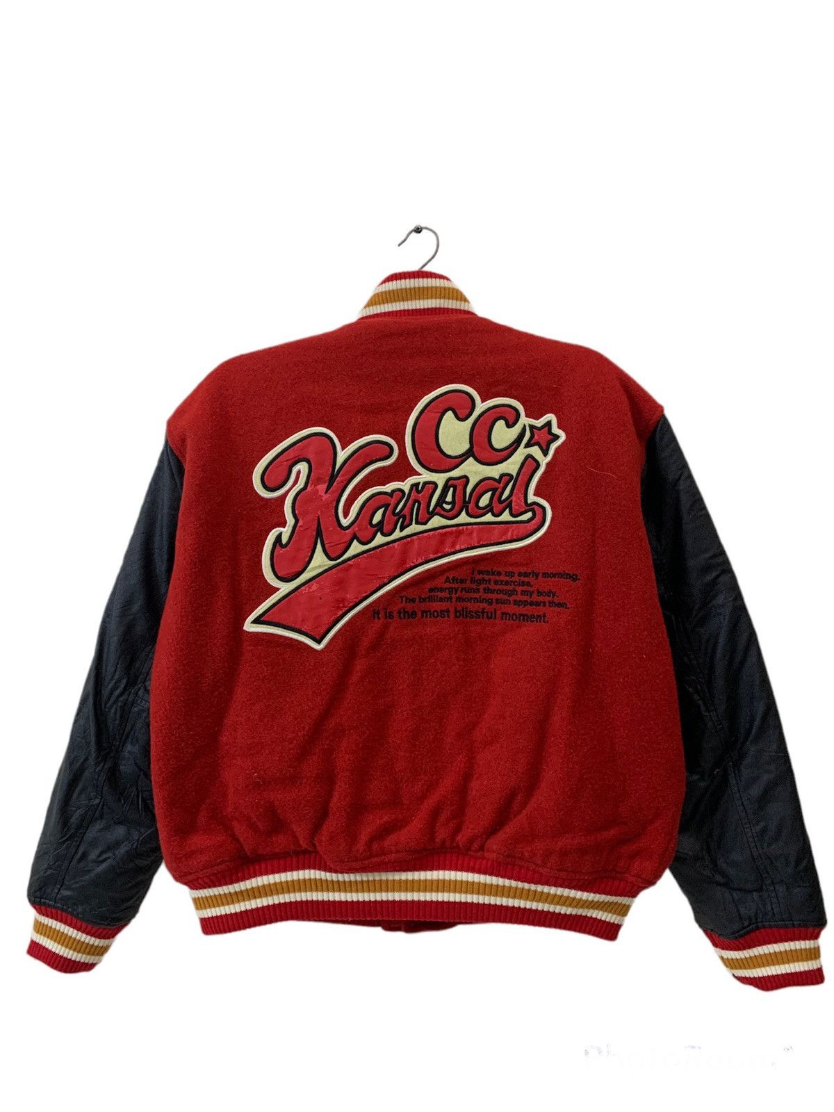 Kansai Yamamoto CC By Kansai Yamamoto Varsity Jacket Size US M / EU 48-50 / 2 - 1 Thumbnail