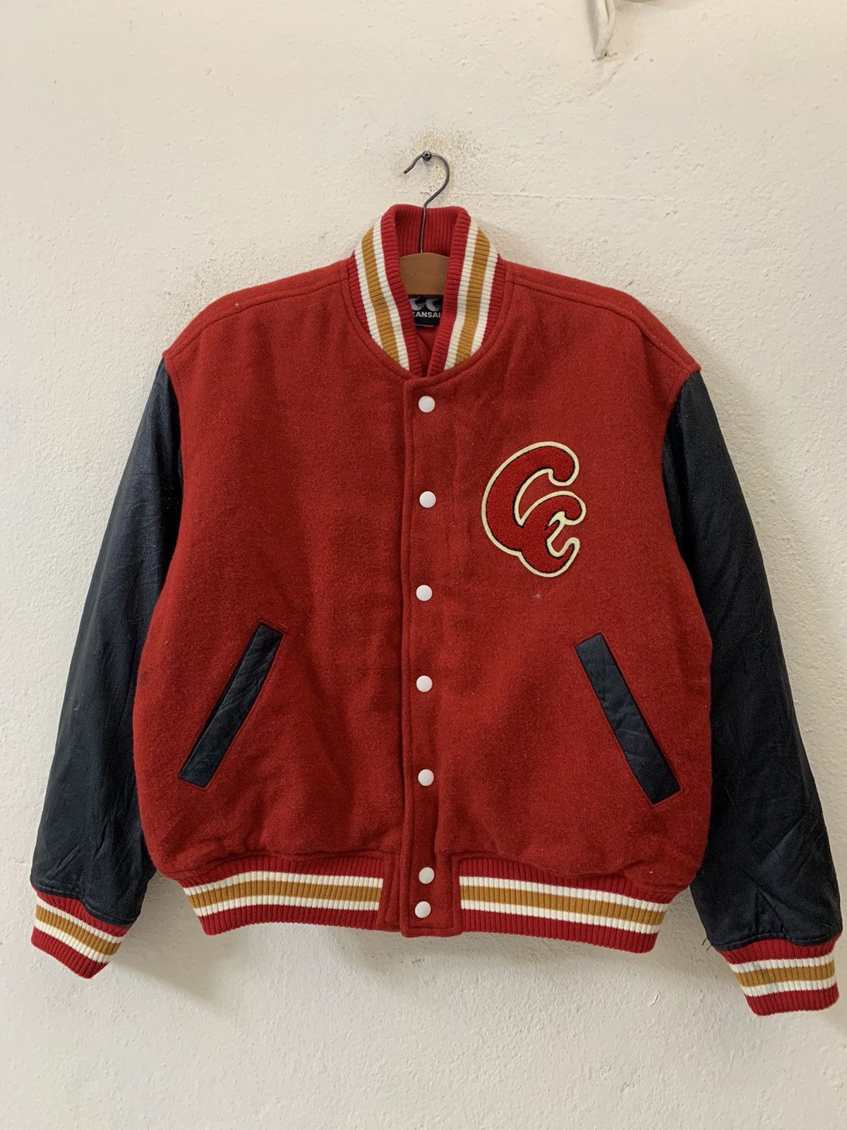Kansai Yamamoto CC By Kansai Yamamoto Varsity Jacket Size US M / EU 48-50 / 2 - 9 Thumbnail