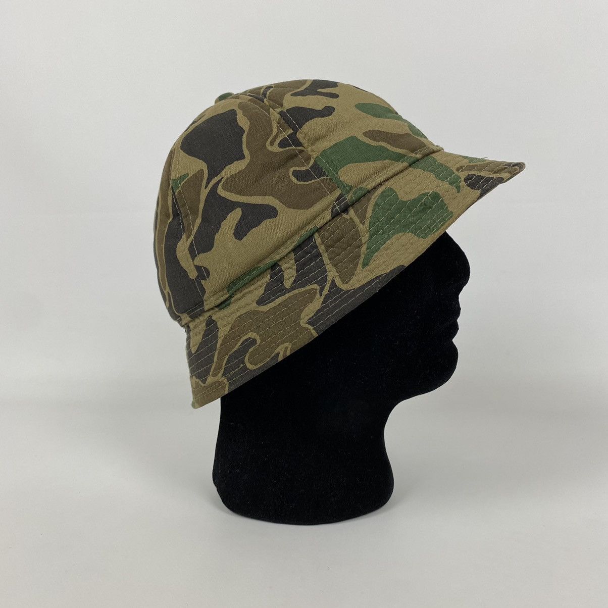 Vintage 1980’s Vintage Youngan Headwear Duck Camo Hunting Hat Size ONE SIZE - 2 Thumbnail