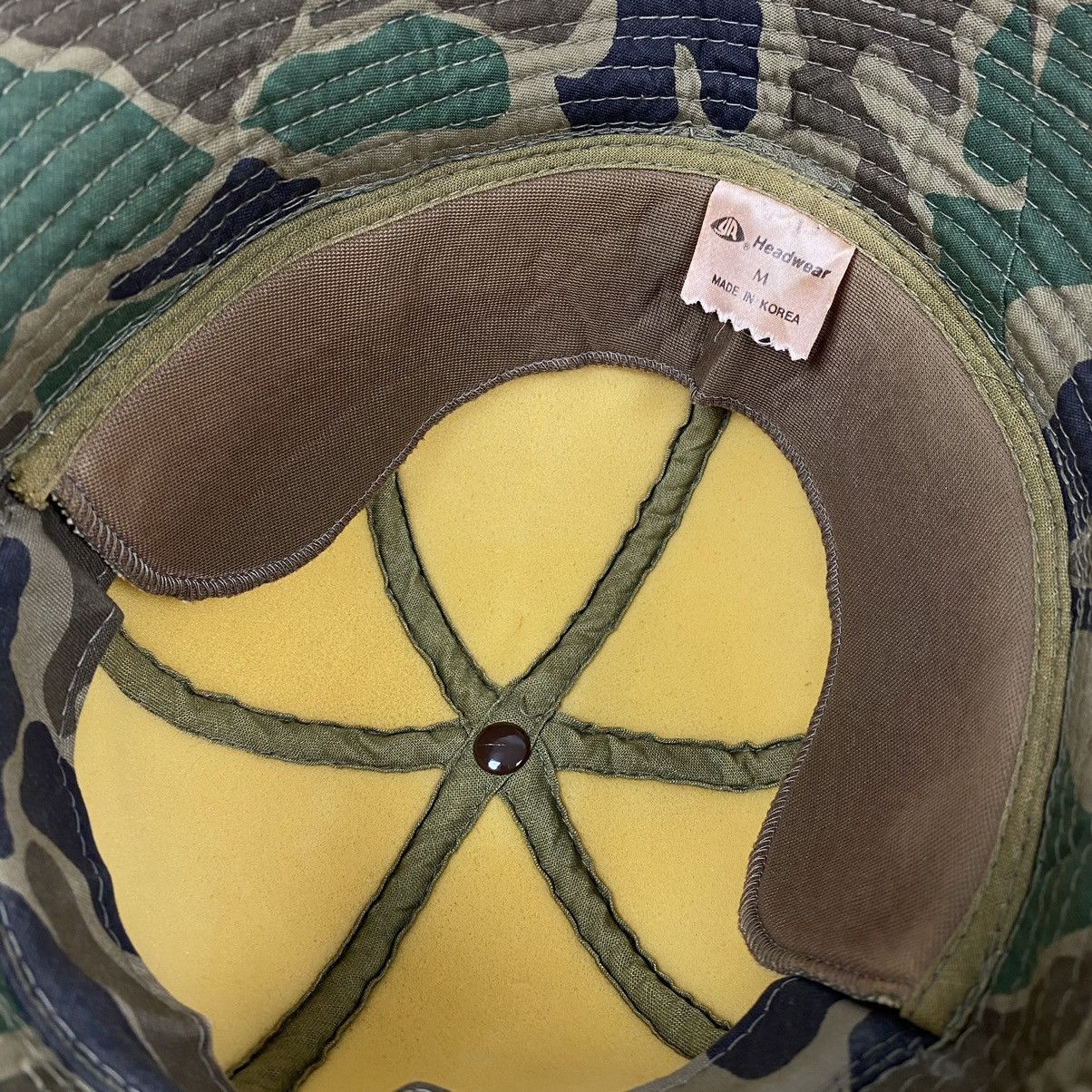 Vintage 1980’s Vintage Youngan Headwear Duck Camo Hunting Hat Size ONE SIZE - 13 Thumbnail