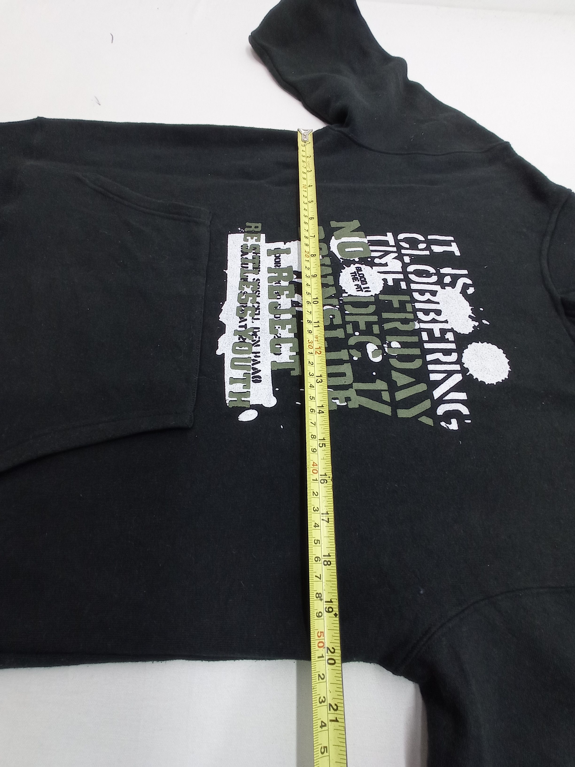 Japanese Brand Freebeat Black Hoodie Sweatshirt Size US M / EU 48-50 / 2 - 11 Thumbnail