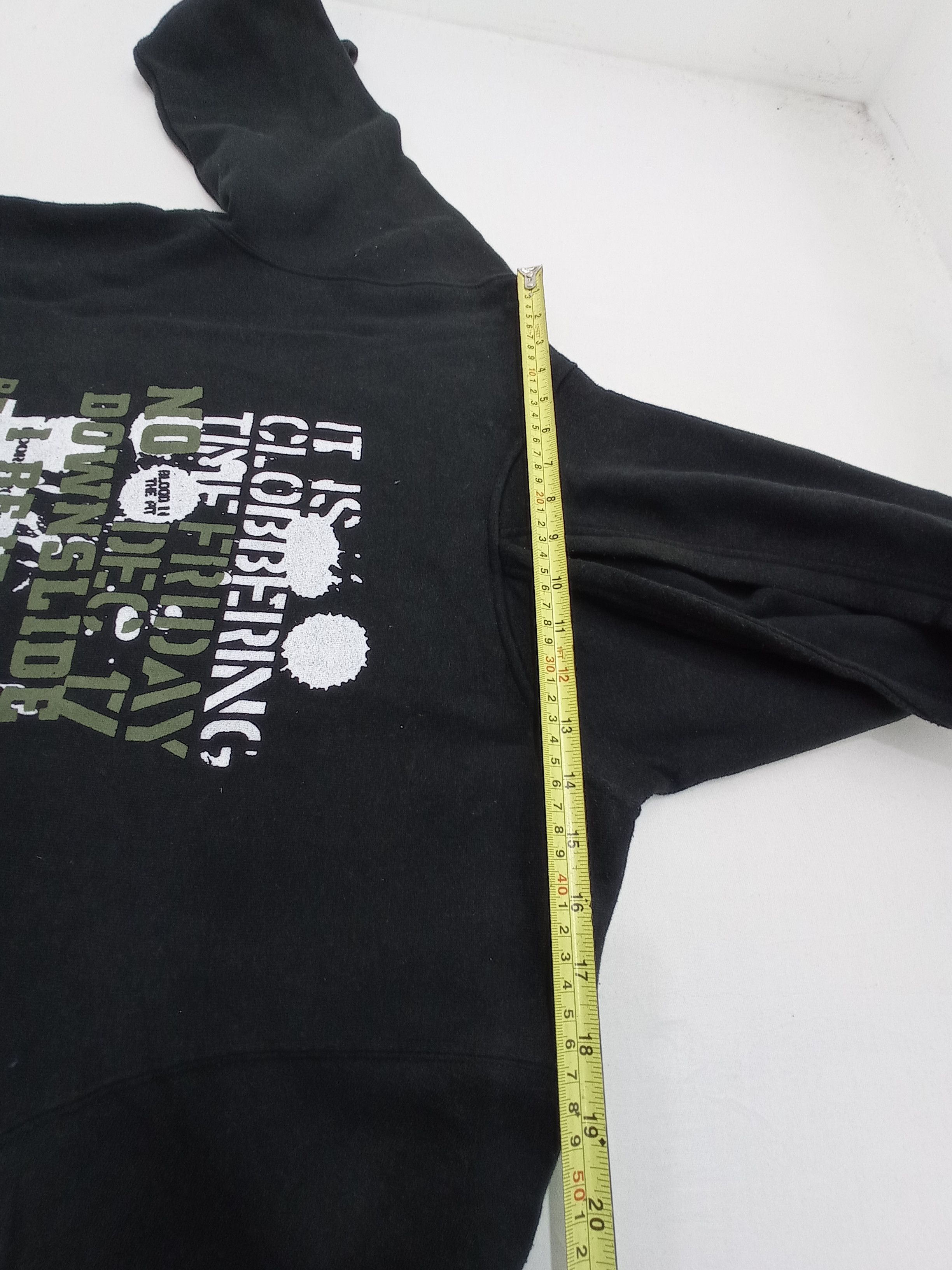 Japanese Brand Freebeat Black Hoodie Sweatshirt Size US M / EU 48-50 / 2 - 12 Thumbnail