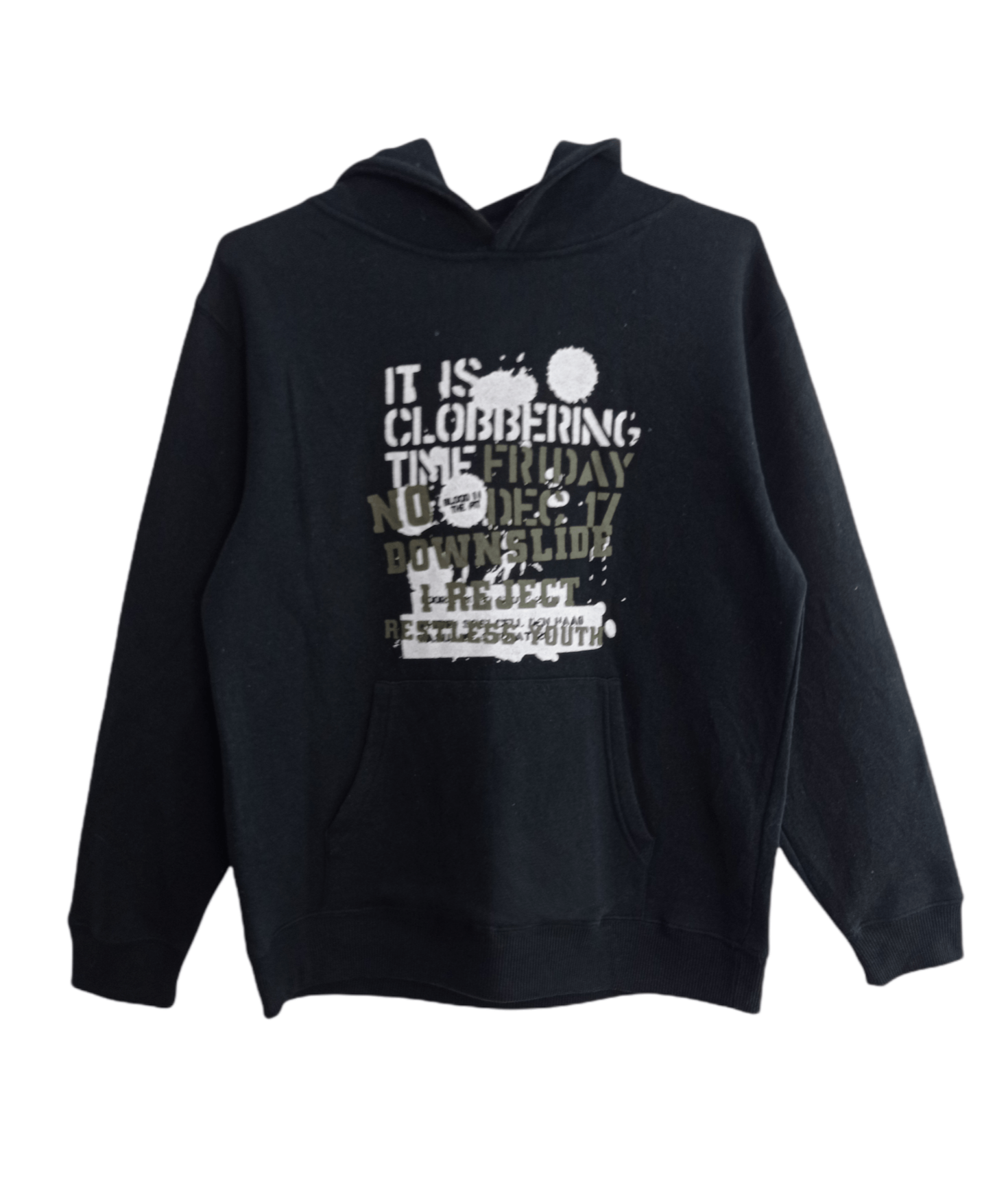 Japanese Brand Freebeat Black Hoodie Sweatshirt Size US M / EU 48-50 / 2 - 1 Thumbnail