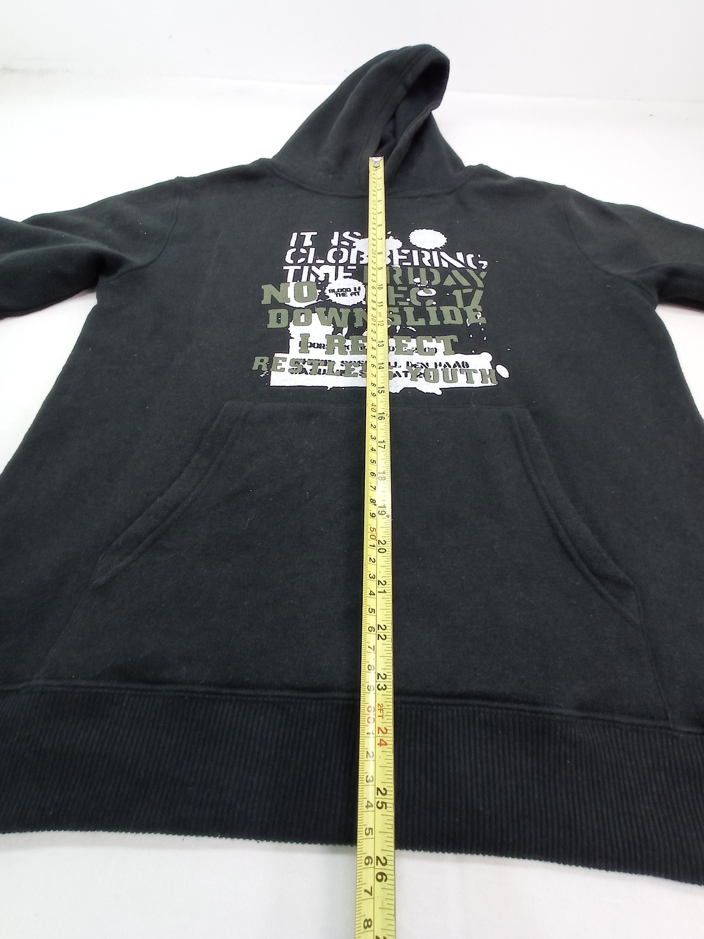 Japanese Brand Freebeat Black Hoodie Sweatshirt Size US M / EU 48-50 / 2 - 13 Thumbnail