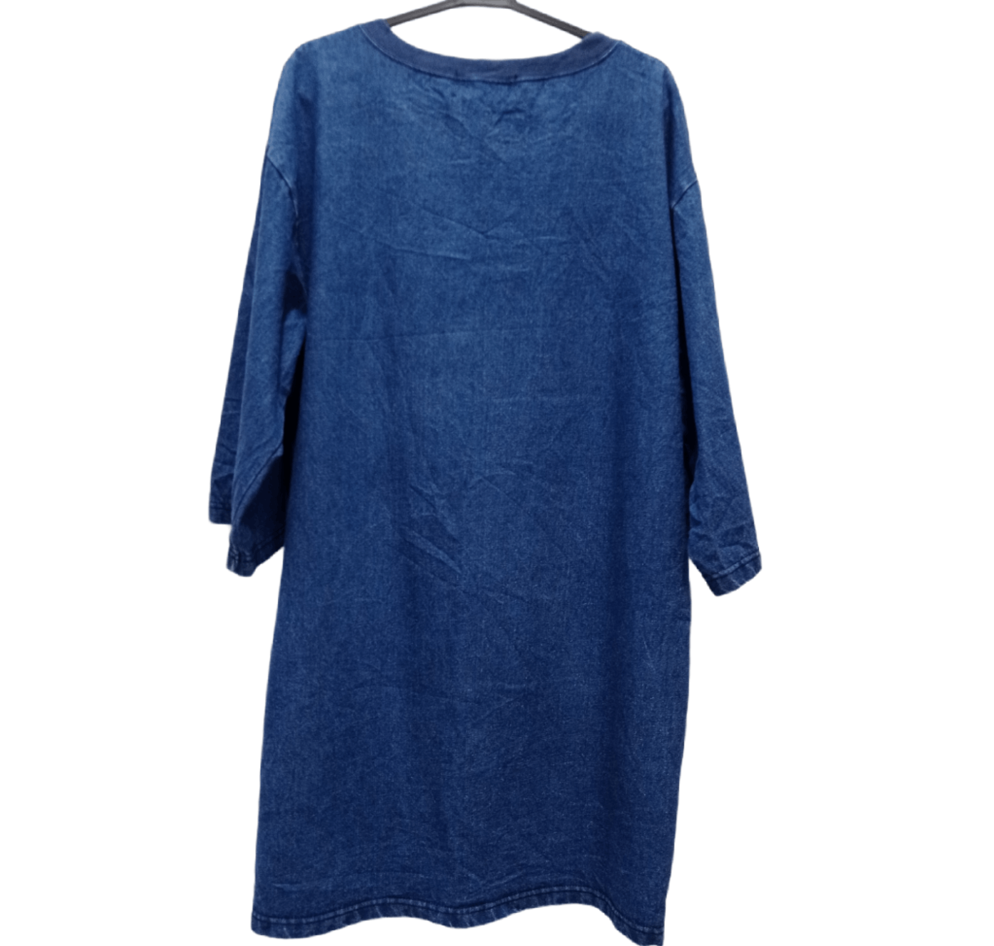 Beauty Beast CCOLTONG DENIM T SHIRT DRESS BIG LOGO Size US L / EU 52-54 / 3 - 2 Thumbnail