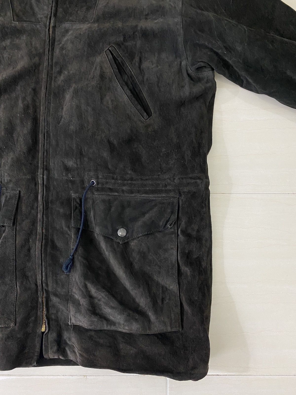 agnes b. 🔥ARCHIEVES🔥AGNES B. SPECIAL LEATHER JACKET HODDIES Size US L / EU 52-54 / 3 - 7 Thumbnail