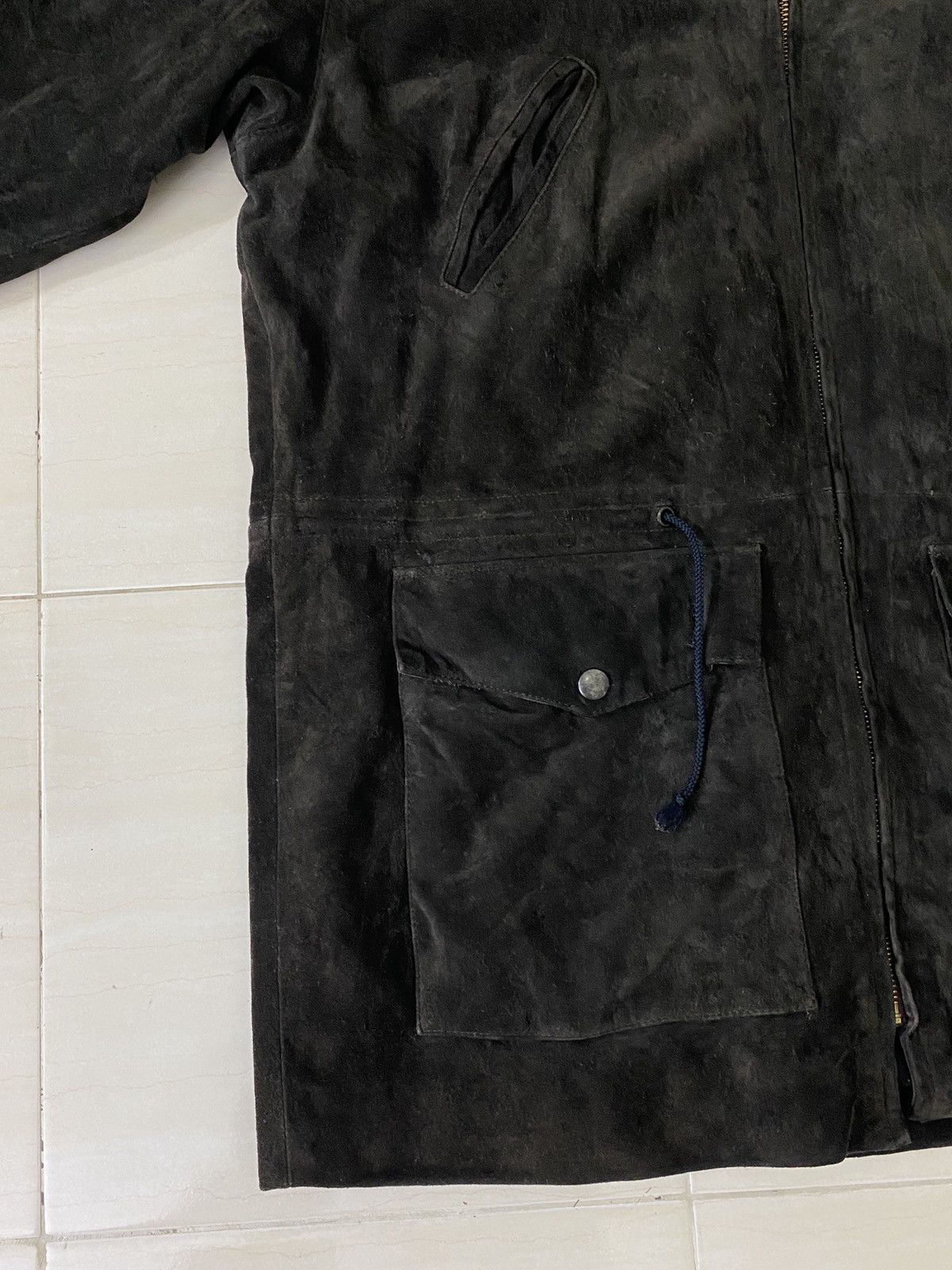 agnes b. 🔥ARCHIEVES🔥AGNES B. SPECIAL LEATHER JACKET HODDIES Size US L / EU 52-54 / 3 - 8 Thumbnail