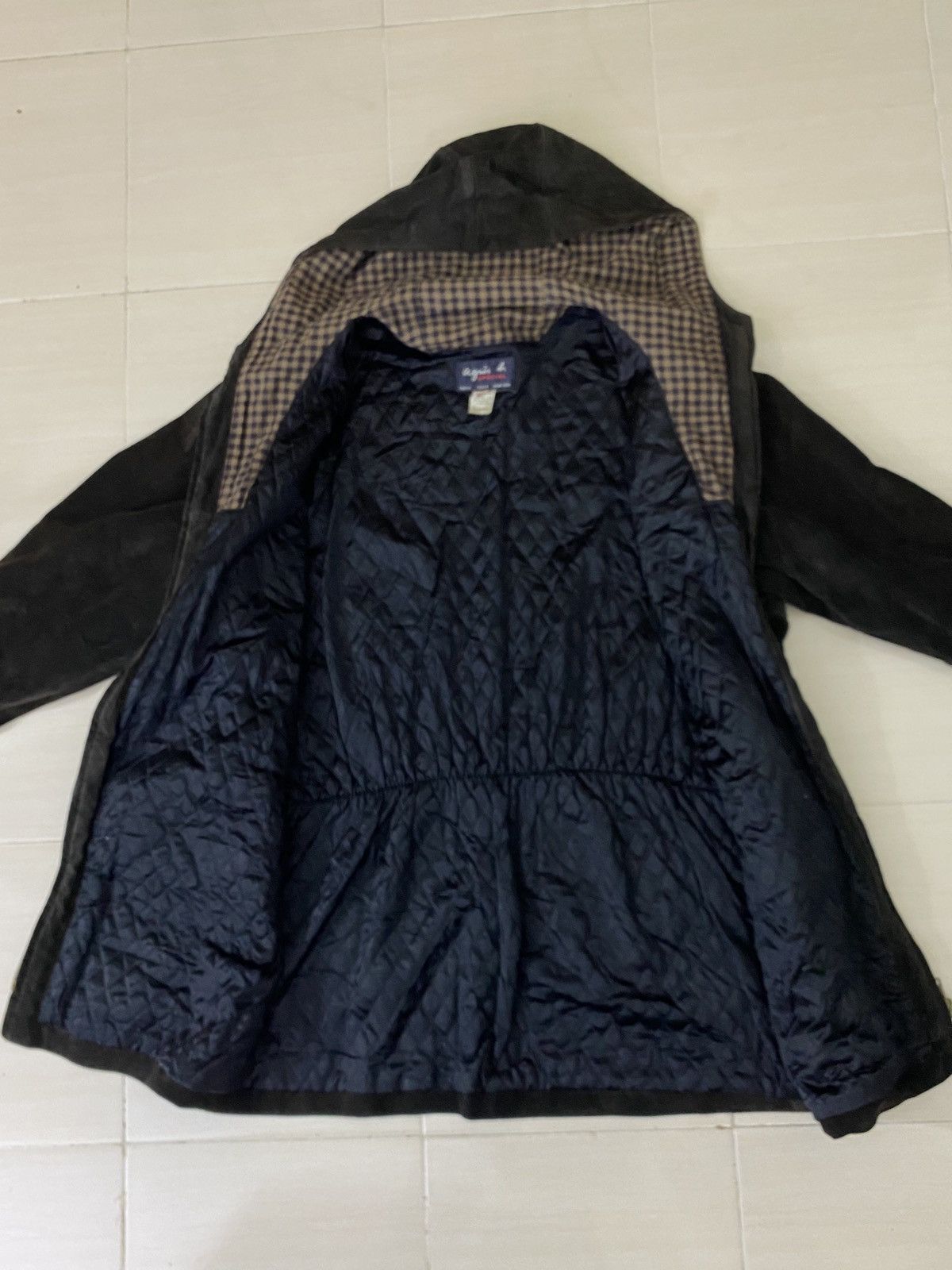 agnes b. 🔥ARCHIEVES🔥AGNES B. SPECIAL LEATHER JACKET HODDIES Size US L / EU 52-54 / 3 - 3 Thumbnail