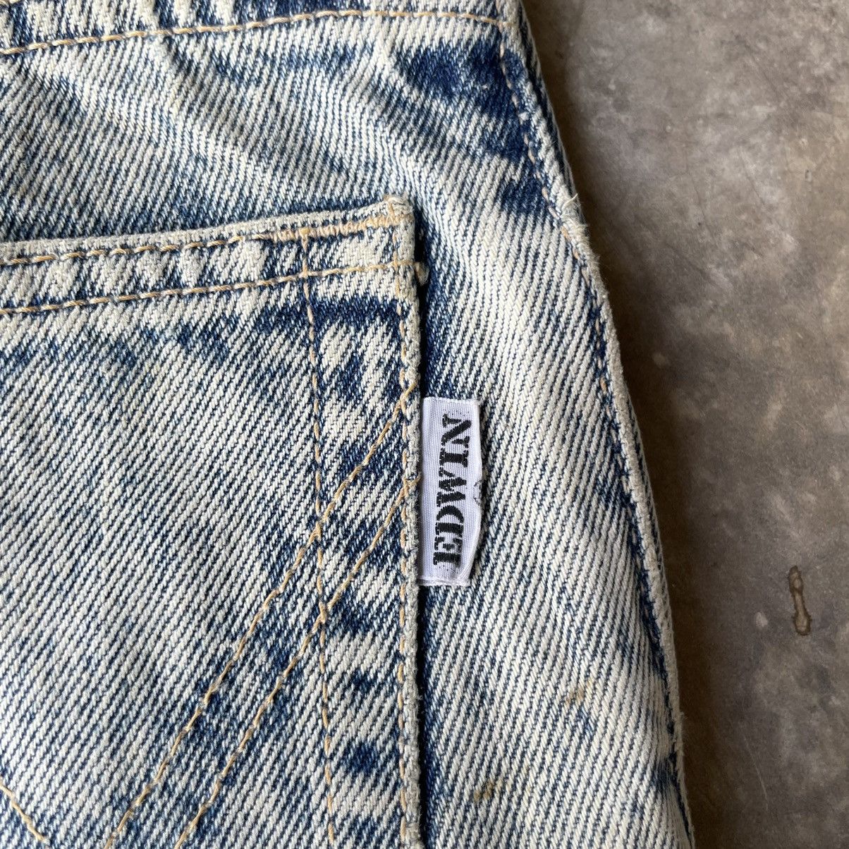 Edwin × Vintage Vintage Edwin Faded Denim Jeans Pants W28x30.5 Size US 28 / EU 44 - 12 Thumbnail