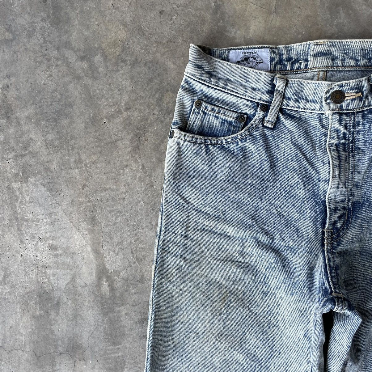 Edwin × Vintage Vintage Edwin Faded Denim Jeans Pants W28x30.5 Size US 28 / EU 44 - 4 Thumbnail