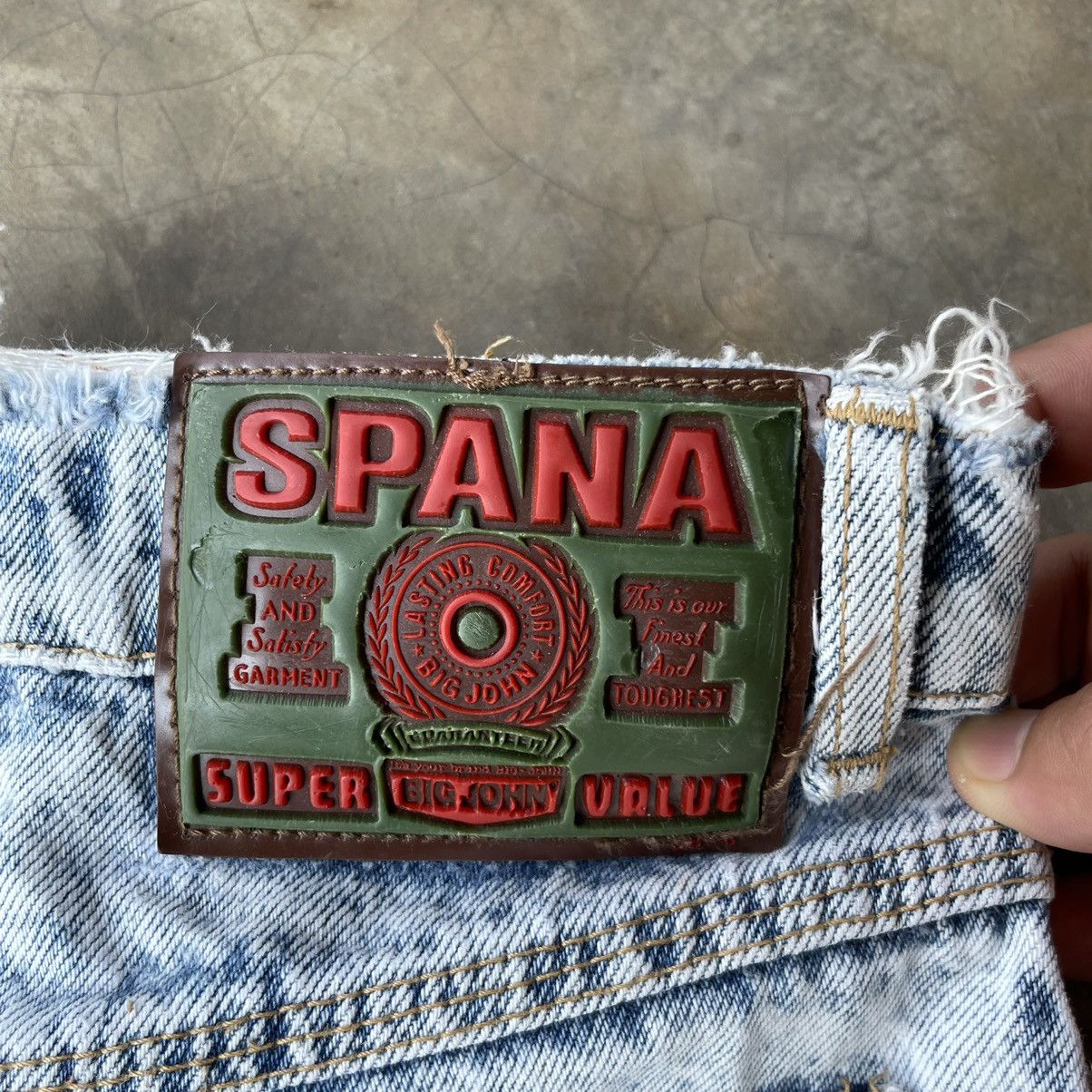 Big John × Jean Vintage Big John SPANA Faded Denim Jeans Pants W30 Size US 30 / EU 46 - 11 Thumbnail