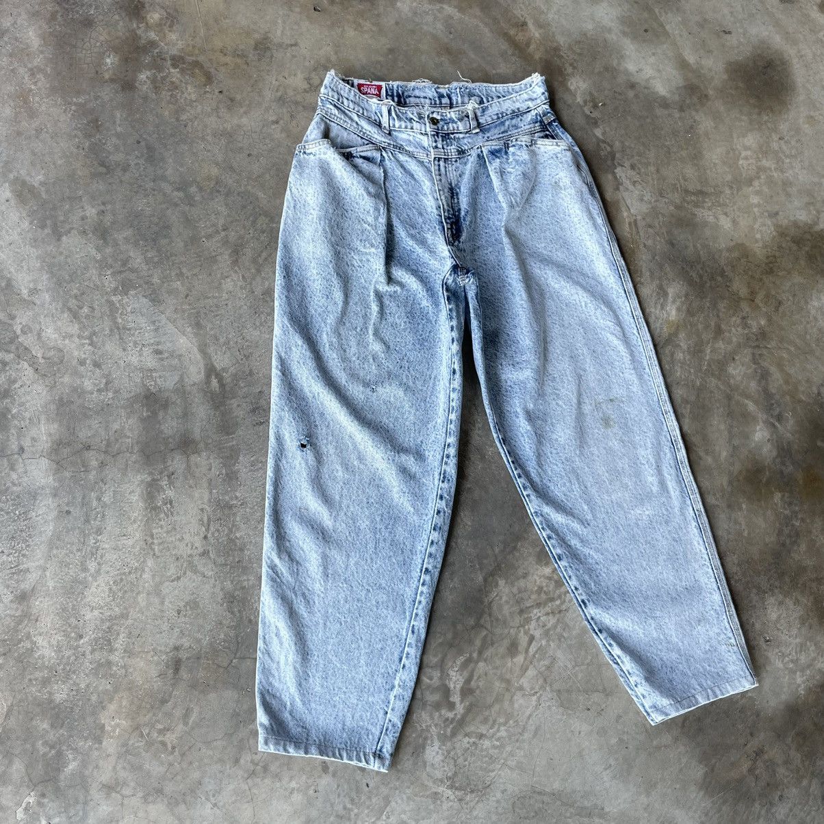 Big John × Jean Vintage Big John SPANA Faded Denim Jeans Pants W30 Size US 30 / EU 46 - 2 Thumbnail
